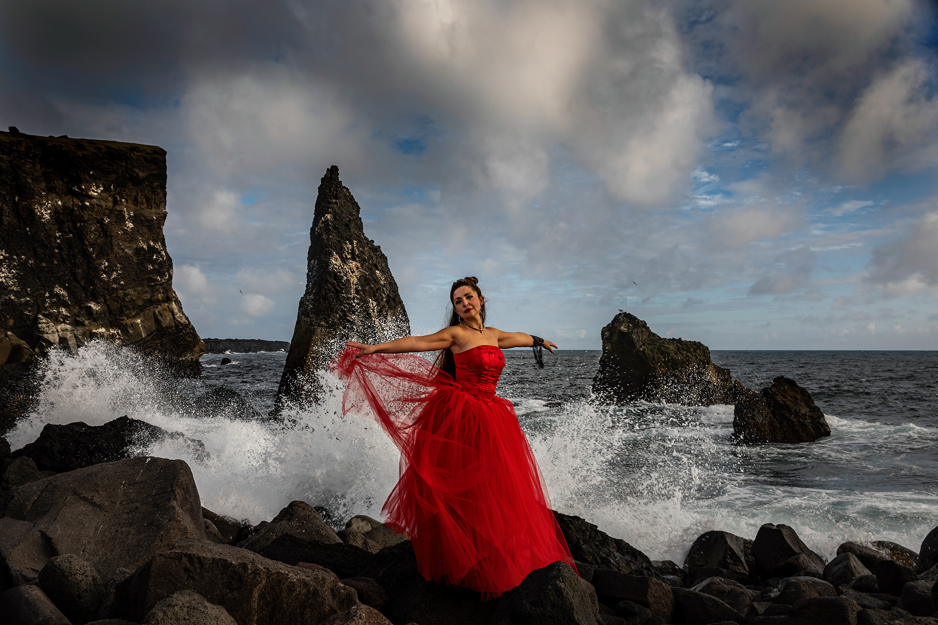 Reykjanes sea cliffs