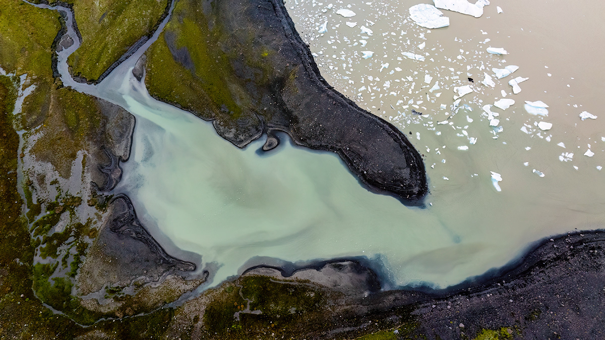 Fjallsjökull lagoon
