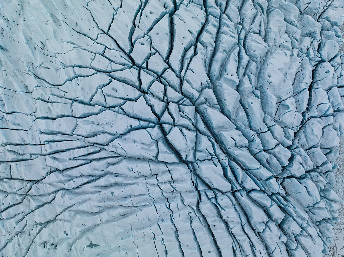 Cracks seen from above
