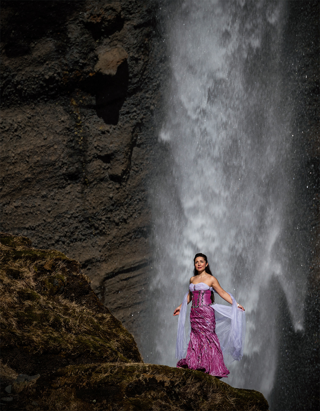 Kvernufoss waterfall