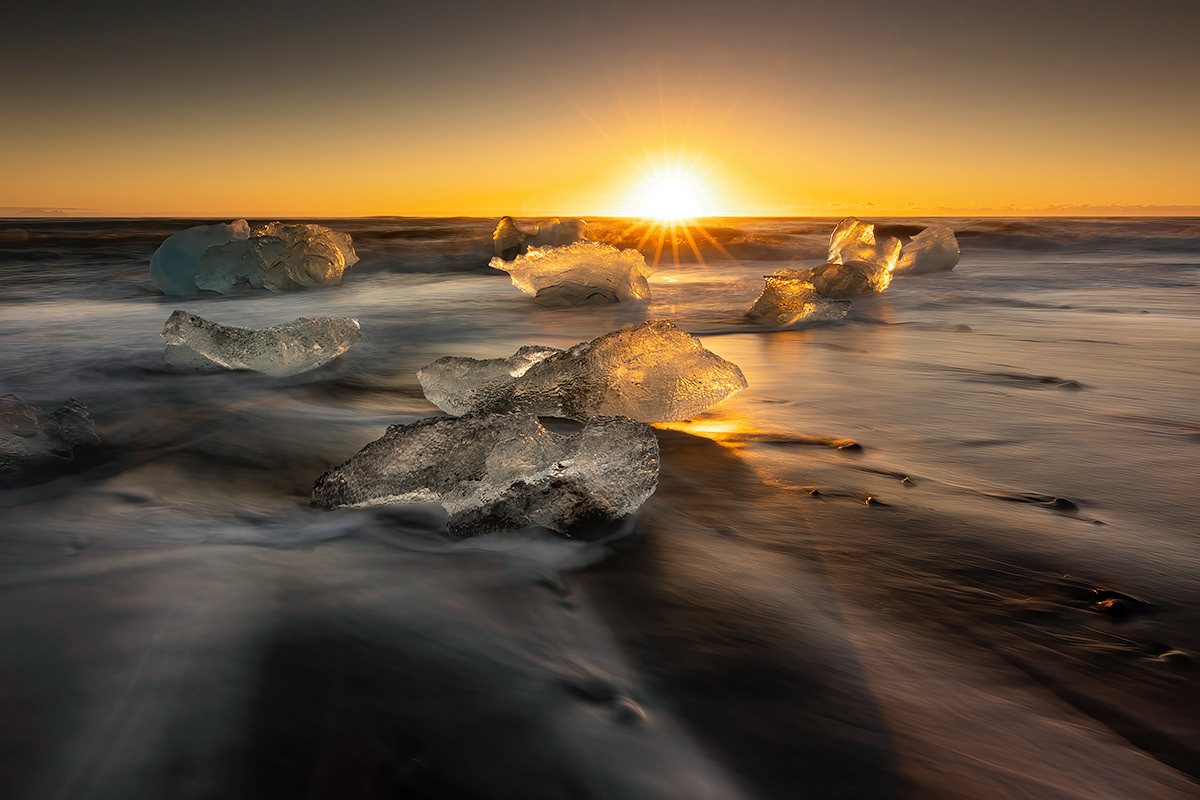 Sunrise at Diamond beach