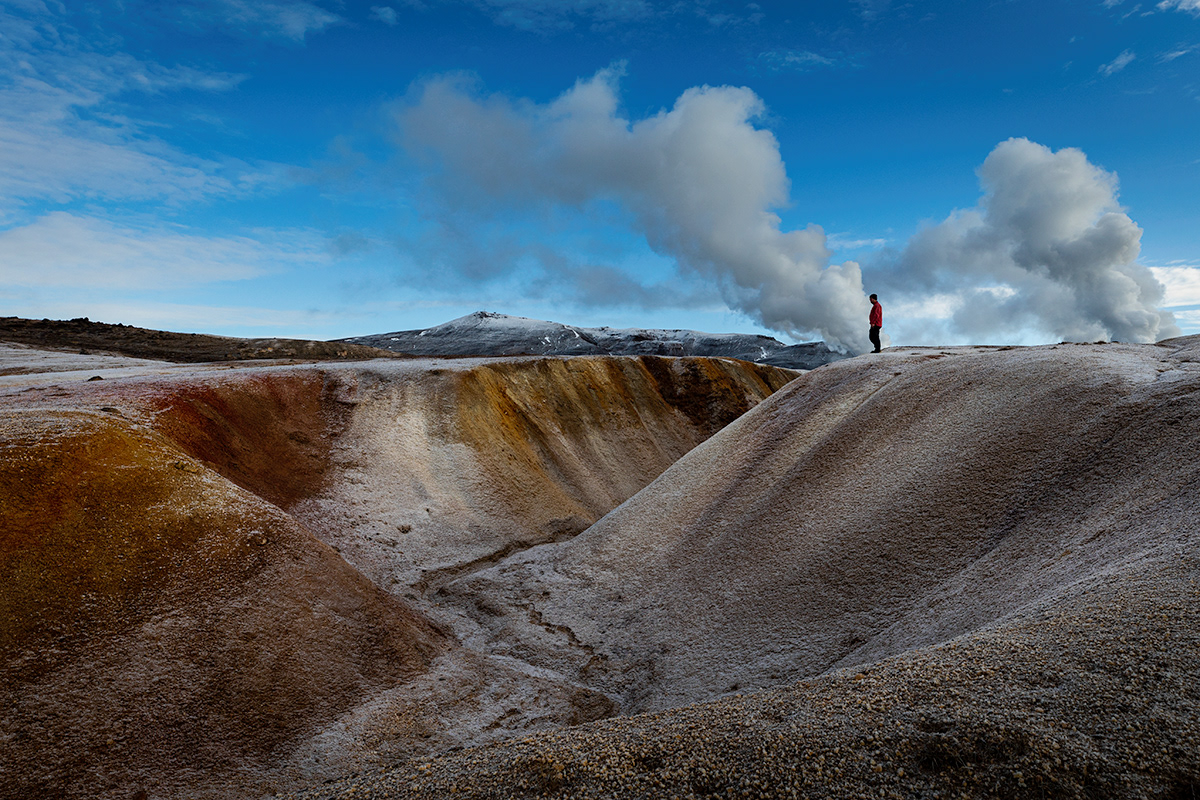 Geothermal area Krafla