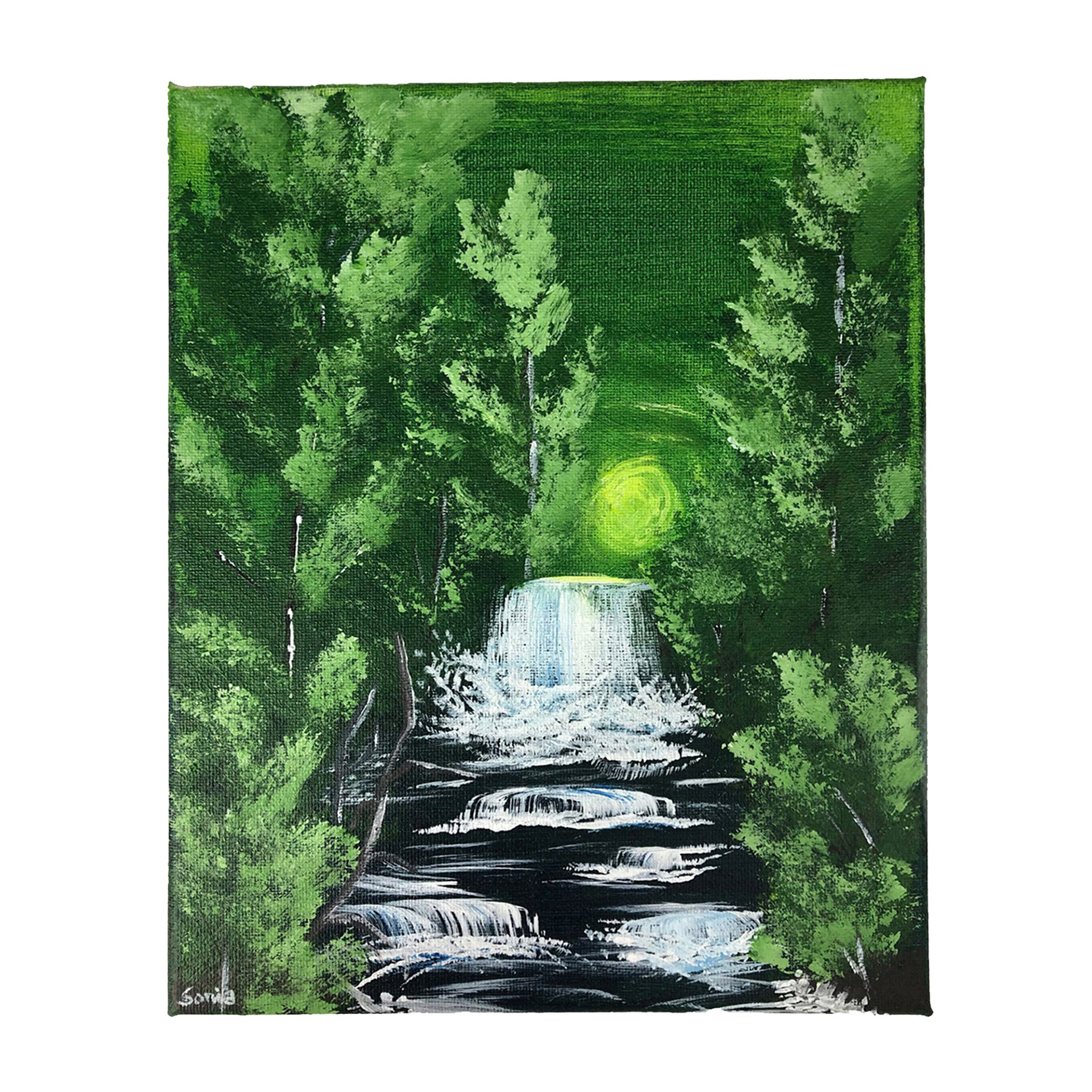 Emerald Dusk 8x10