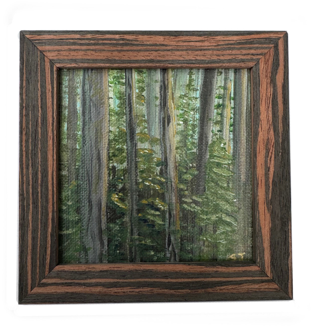 Into The Woods 5x5 framed