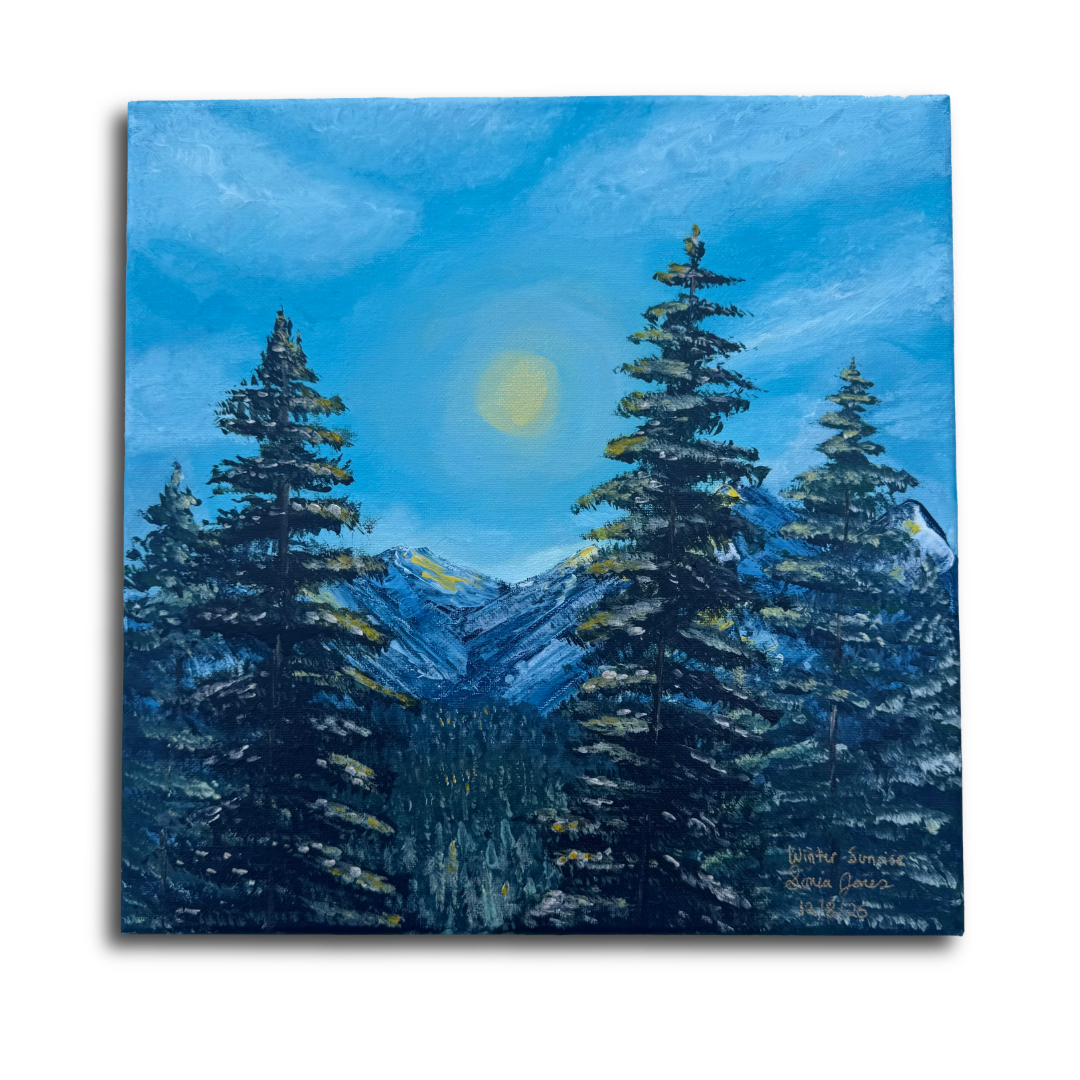 Winter Sunrise 12x12