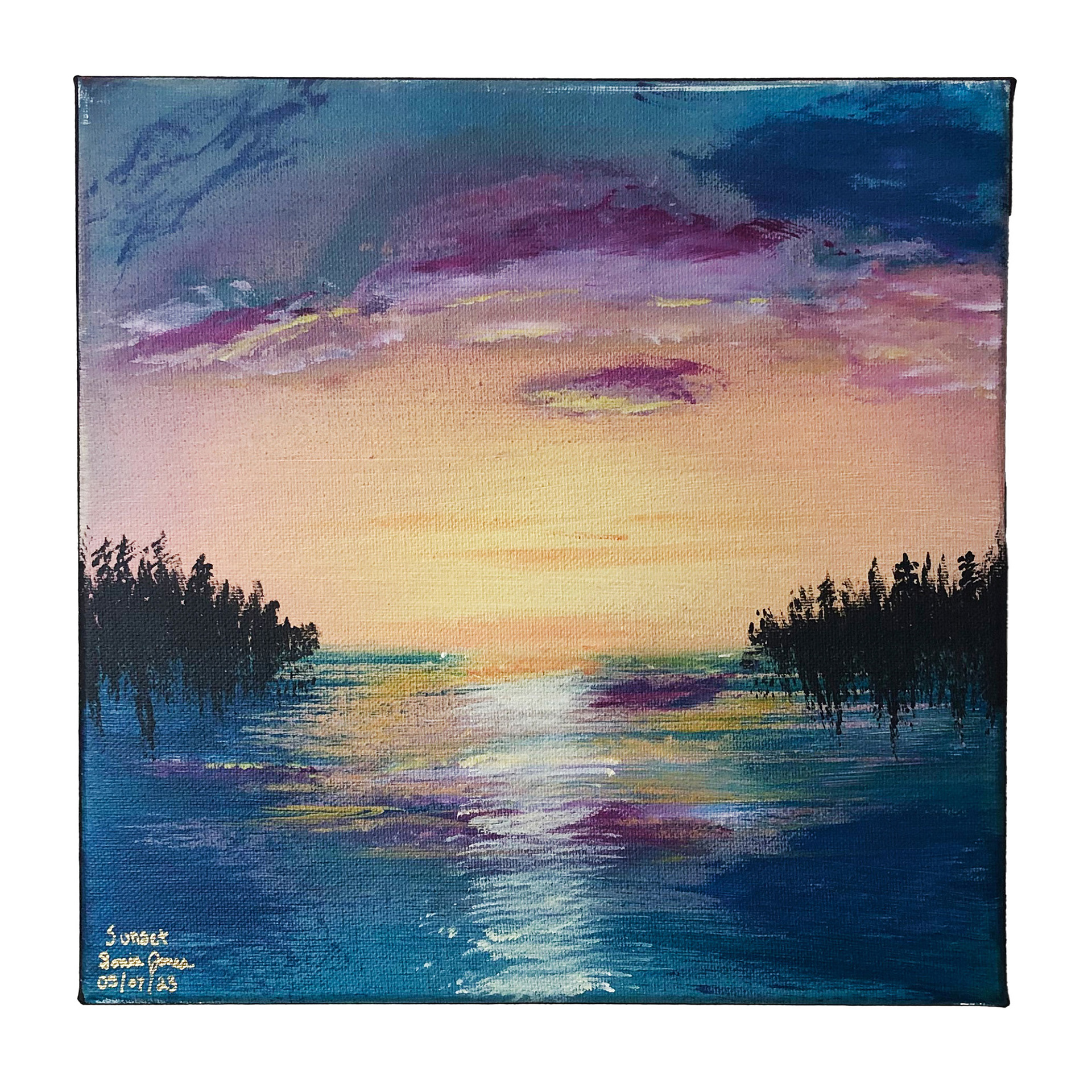 Sunset 10x10