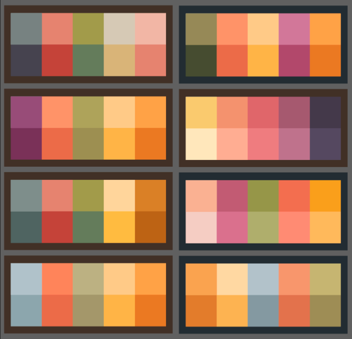 color scheme options
