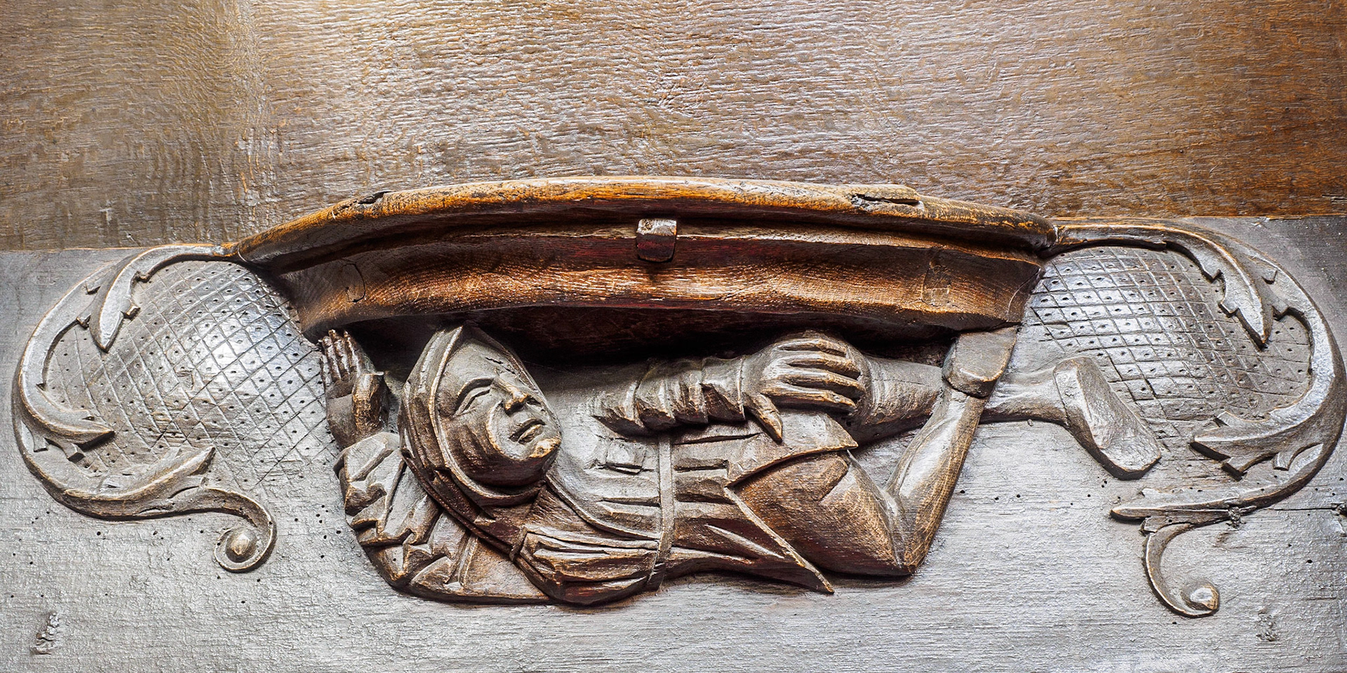 Misericord, Christchurch Priory