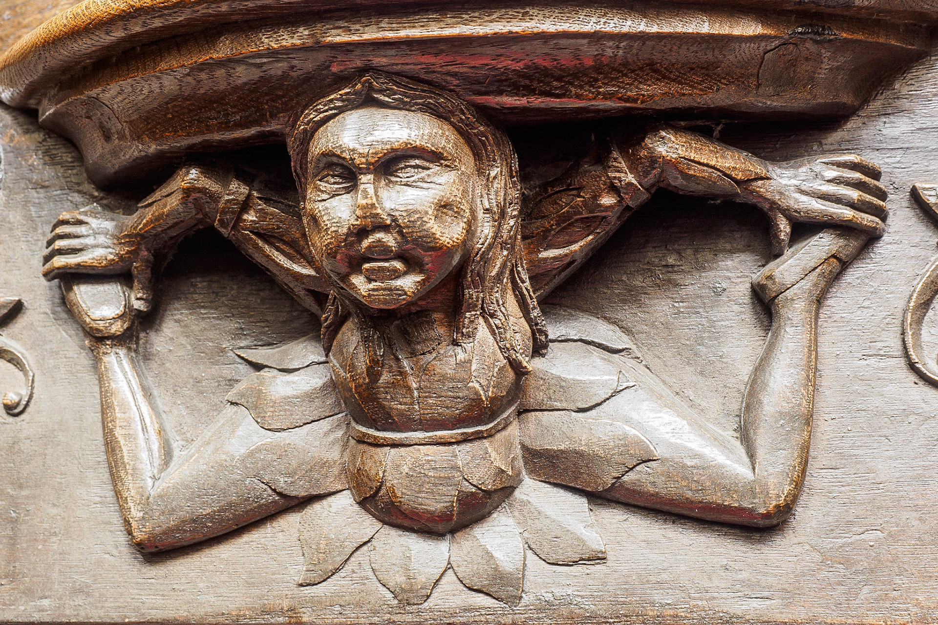 Misericord, Christchurch Priory