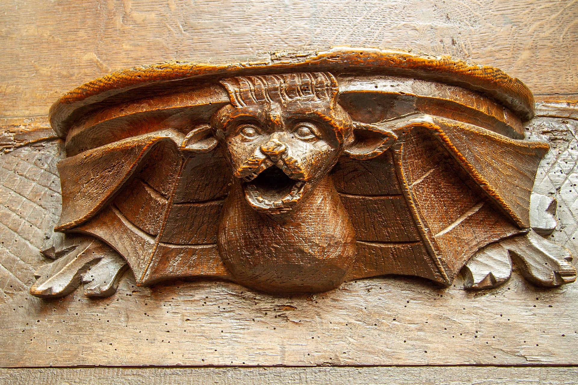 Misericord, Christchurch Priory