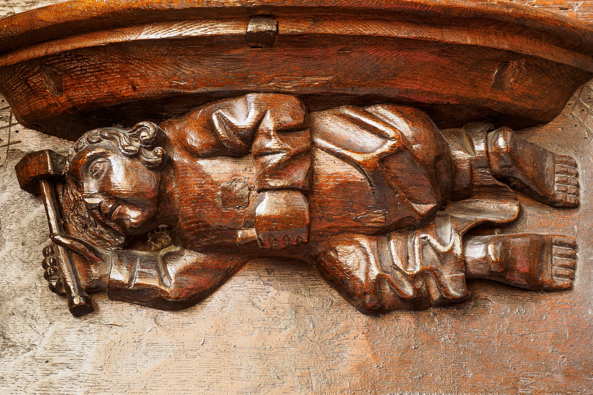 Misericord, Christchurch Priory