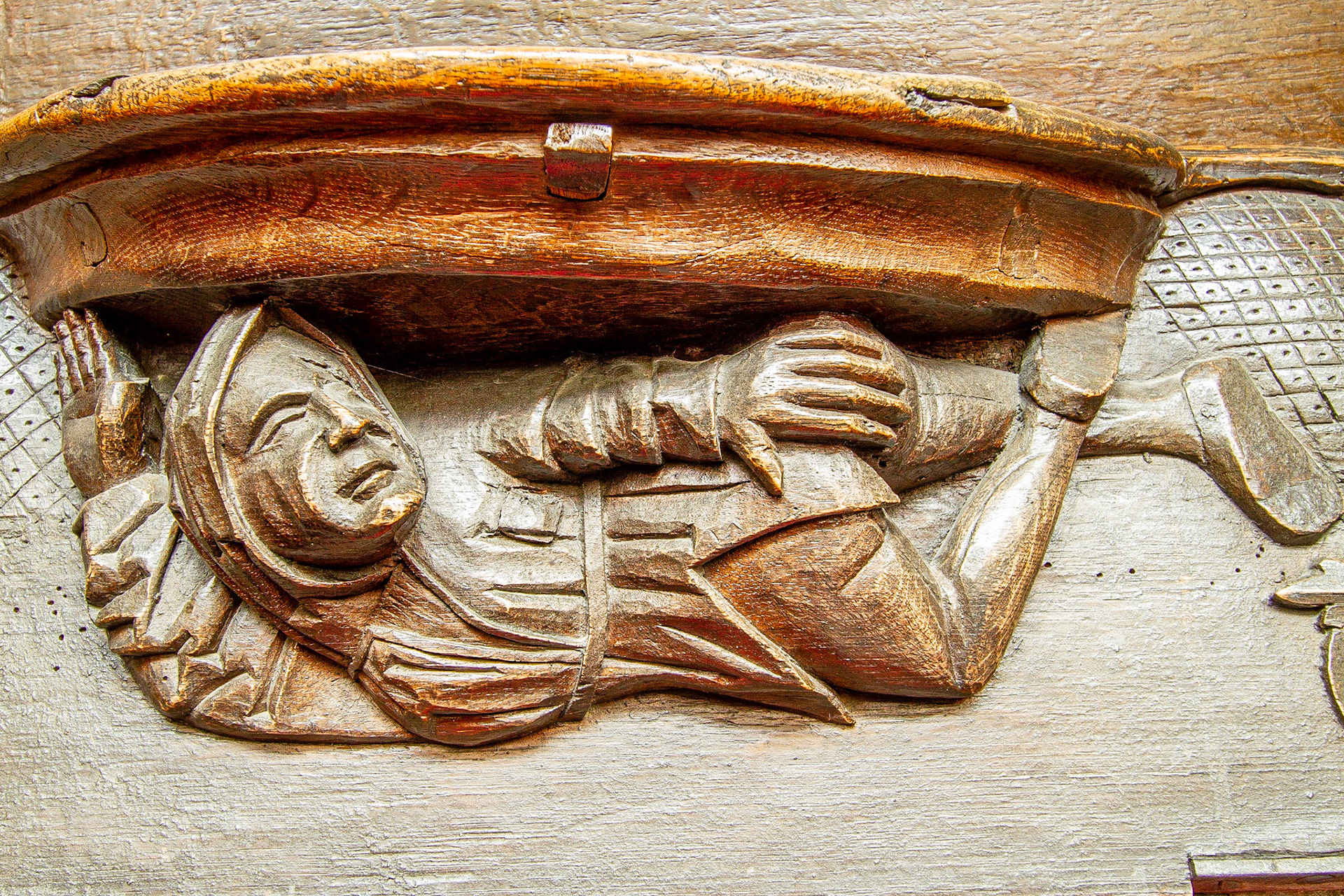 Misericord, Christchurch Priory