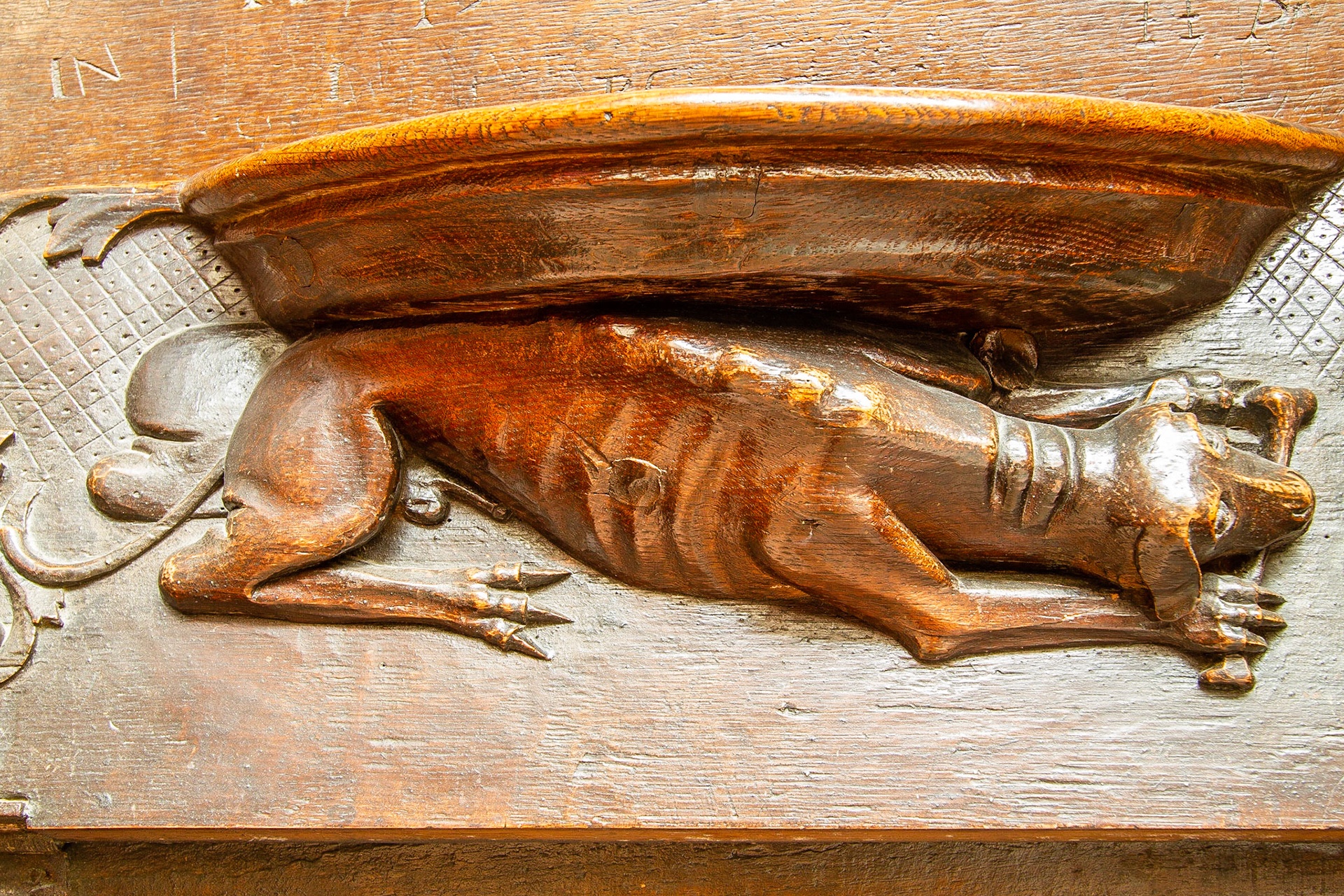 Misericord, Christchurch Priory