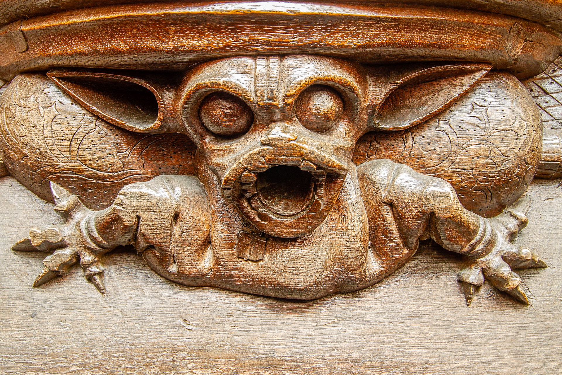 Misericord, Christchurch Priory
