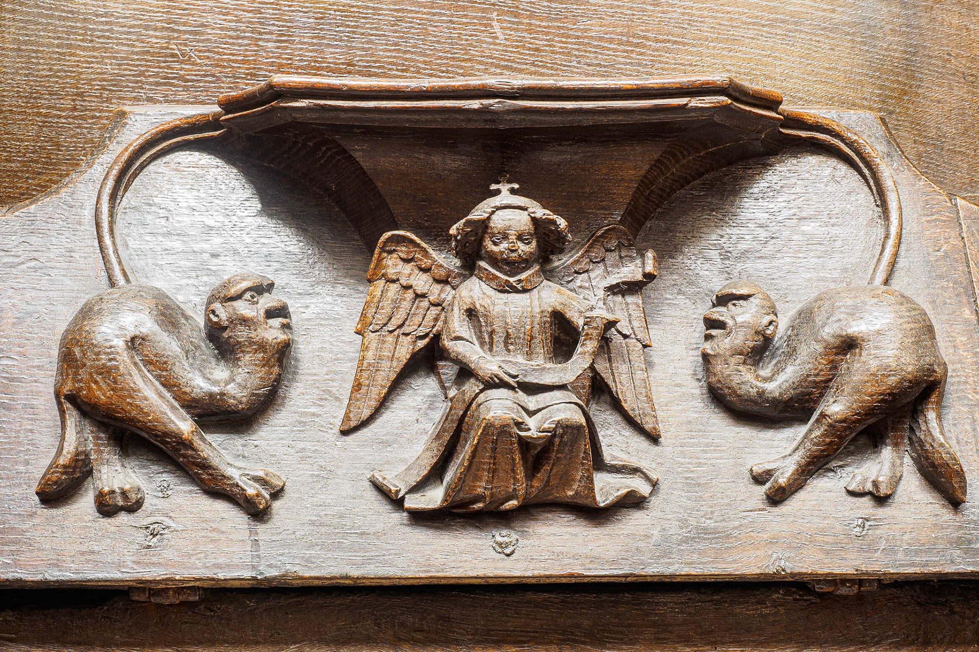 Misericord, Christchurch Priory