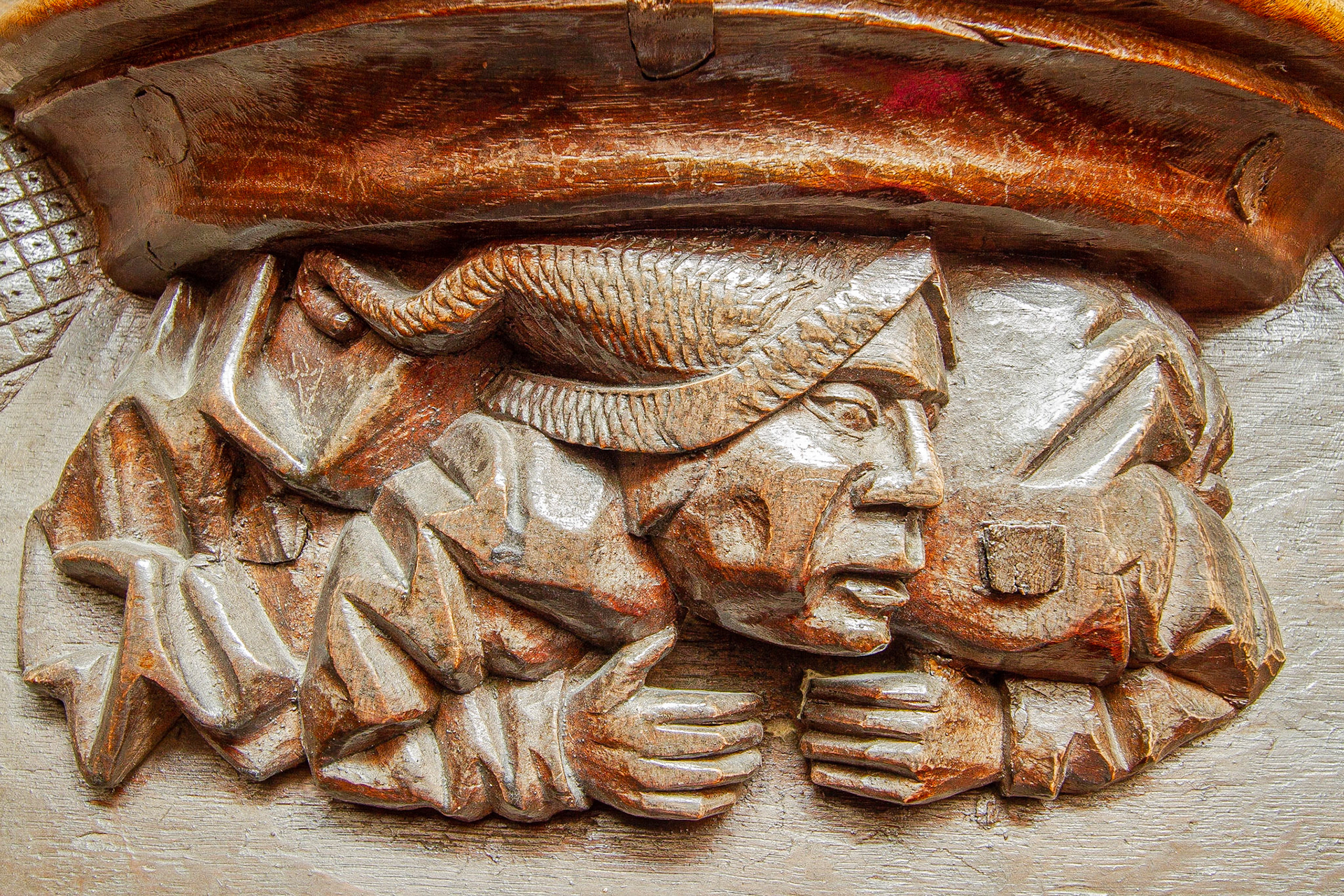 Misericord, Christchurch Priory