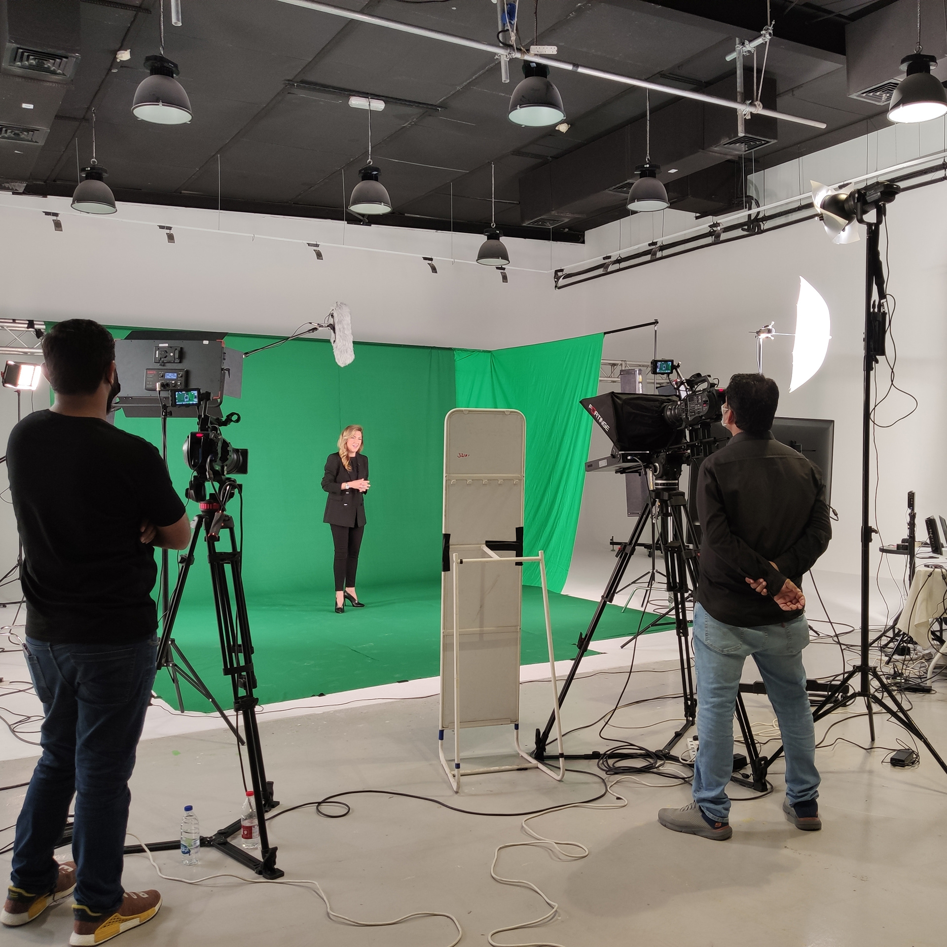 Interview Setup for Virtual Event