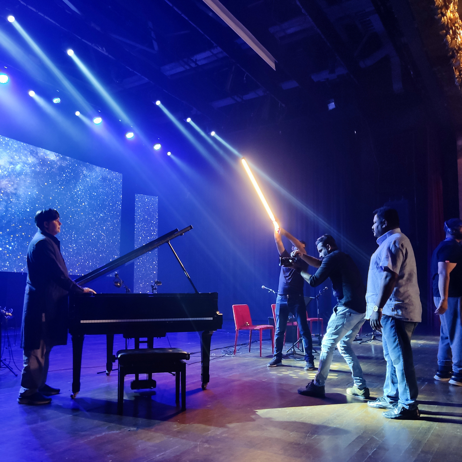 Shooting a Music Video for Sufi Score YT Channel