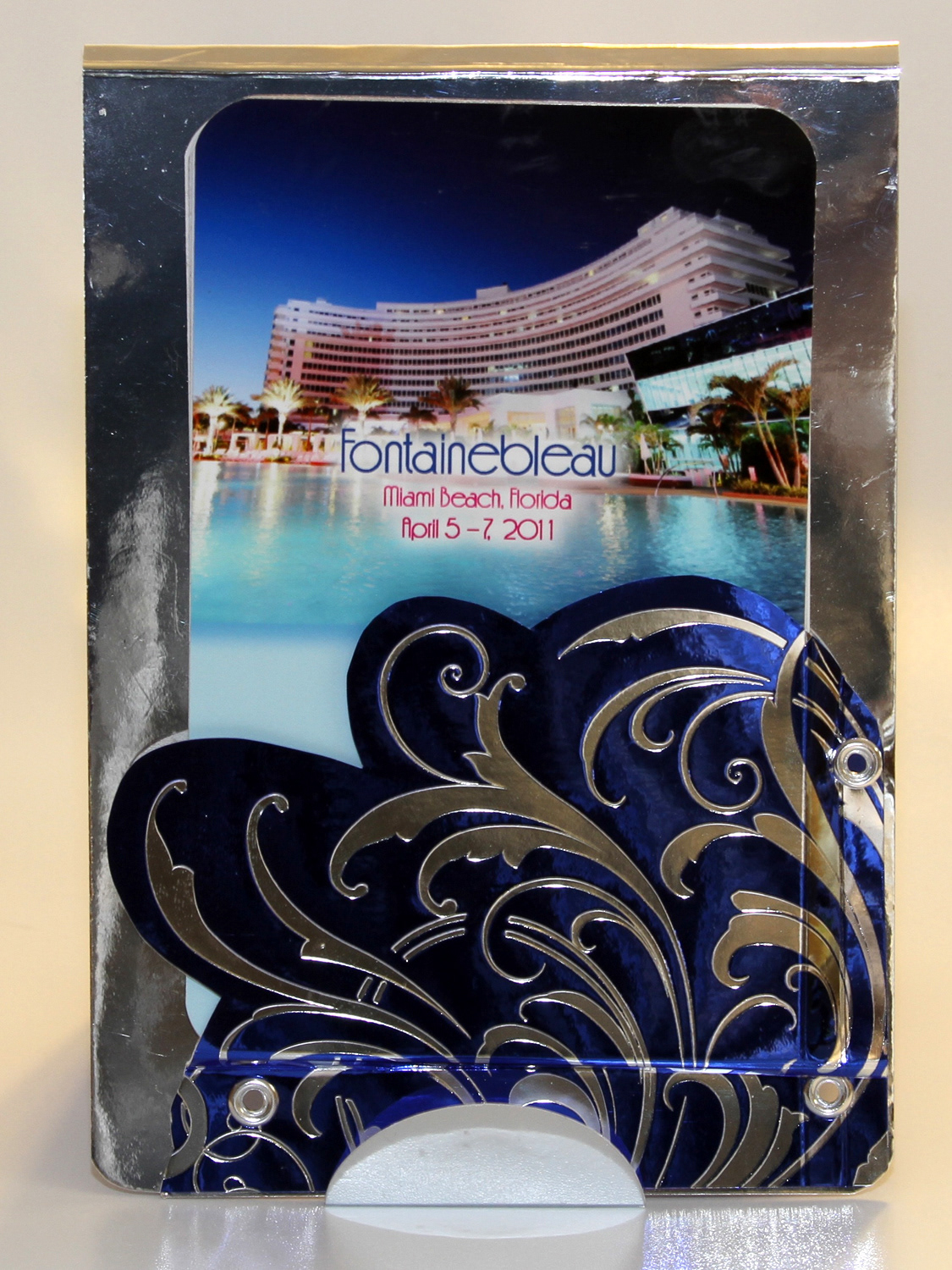 Pocket inside folder