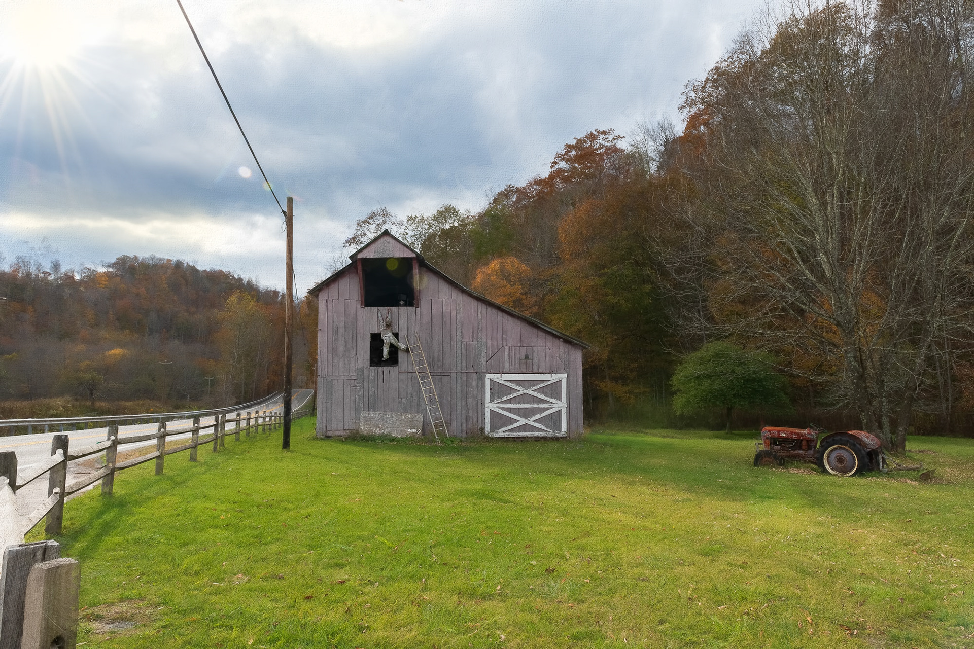 Sharps Place on the backroads