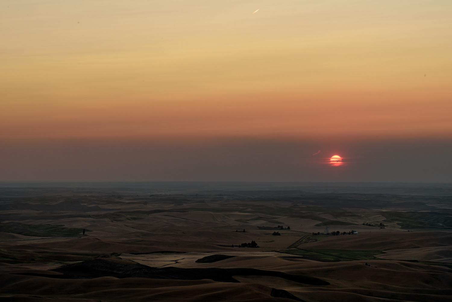 Sunset at Steptoe Butte