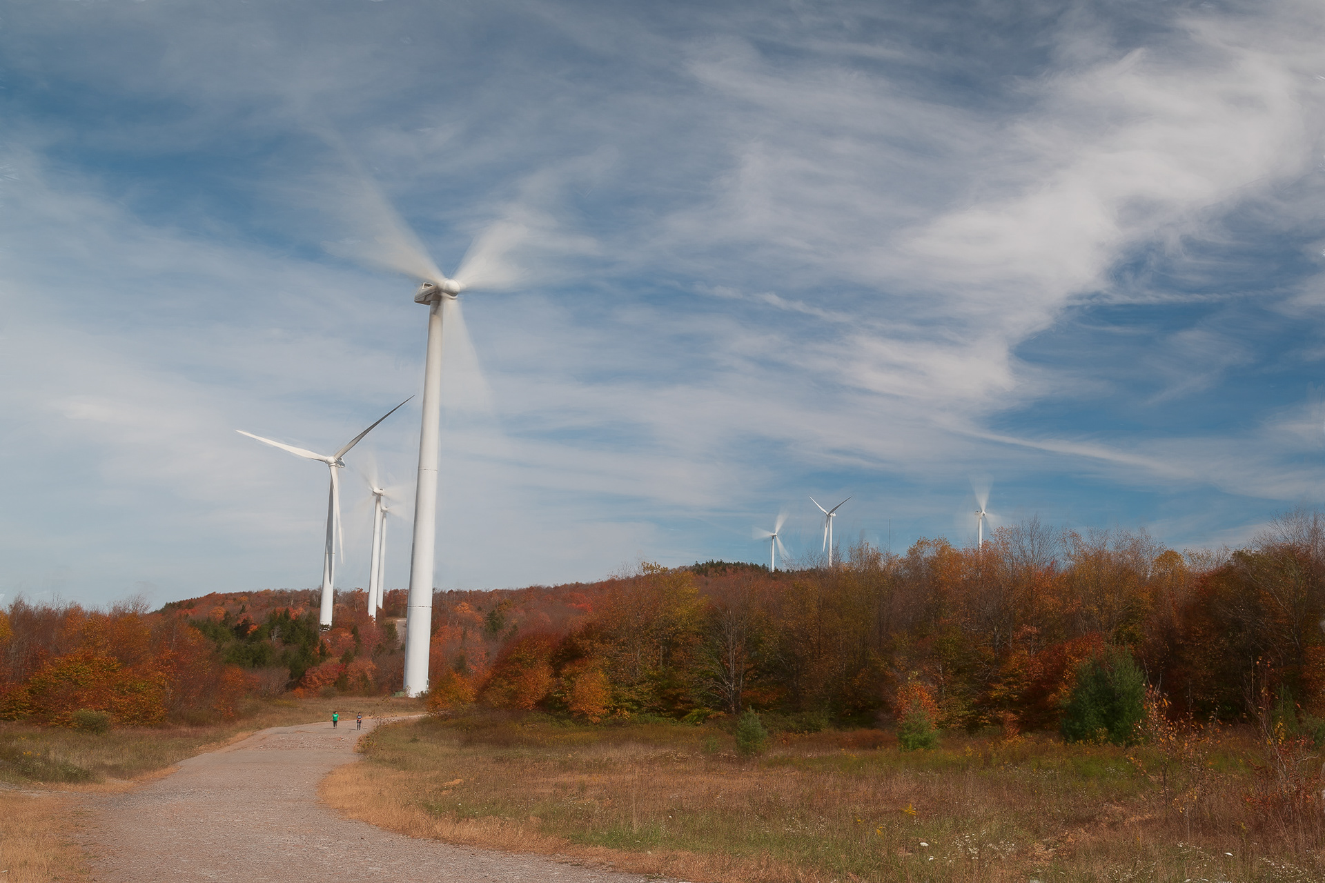Wind mills in WV