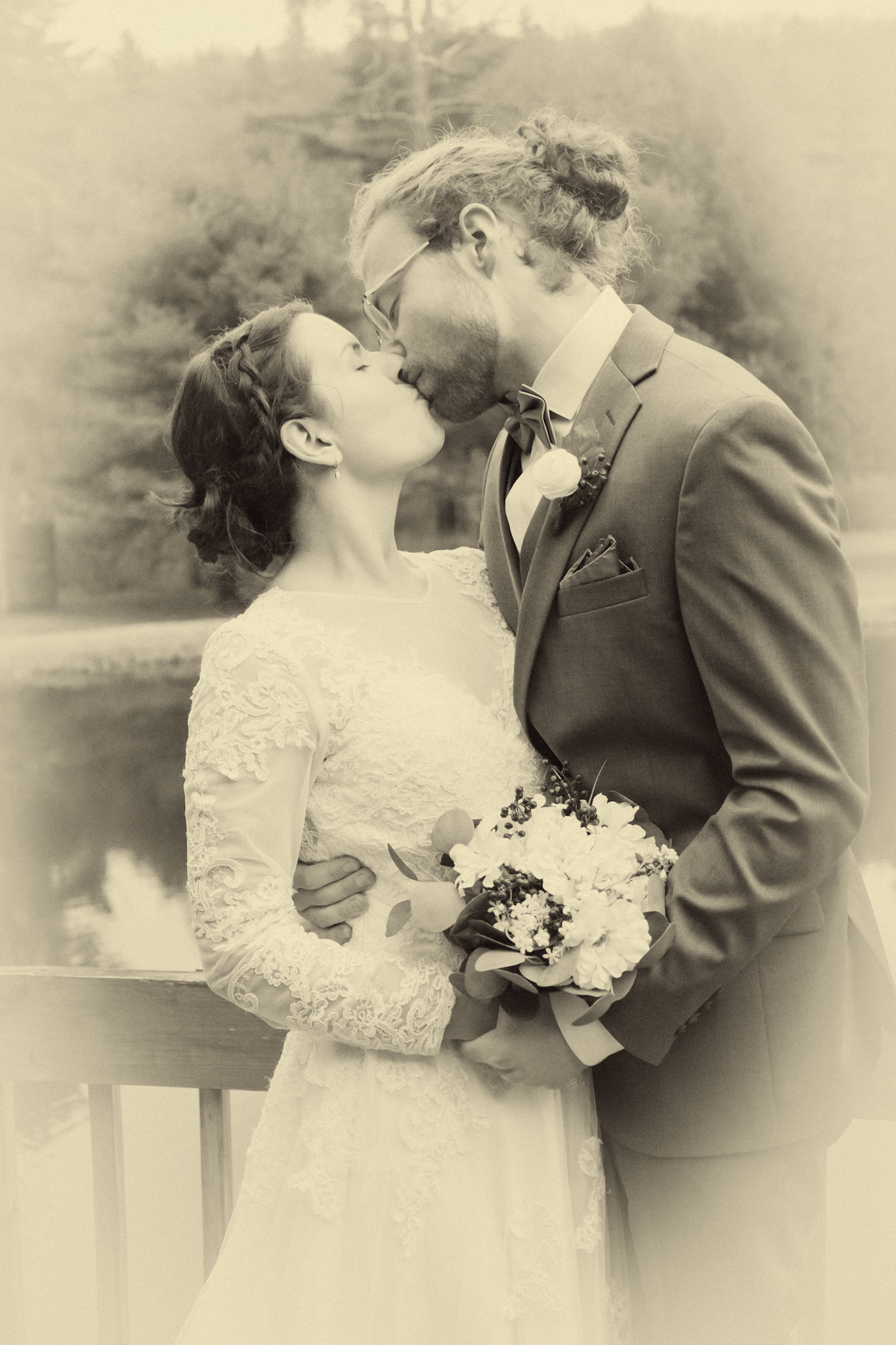 D+E:wedding photo for family friends