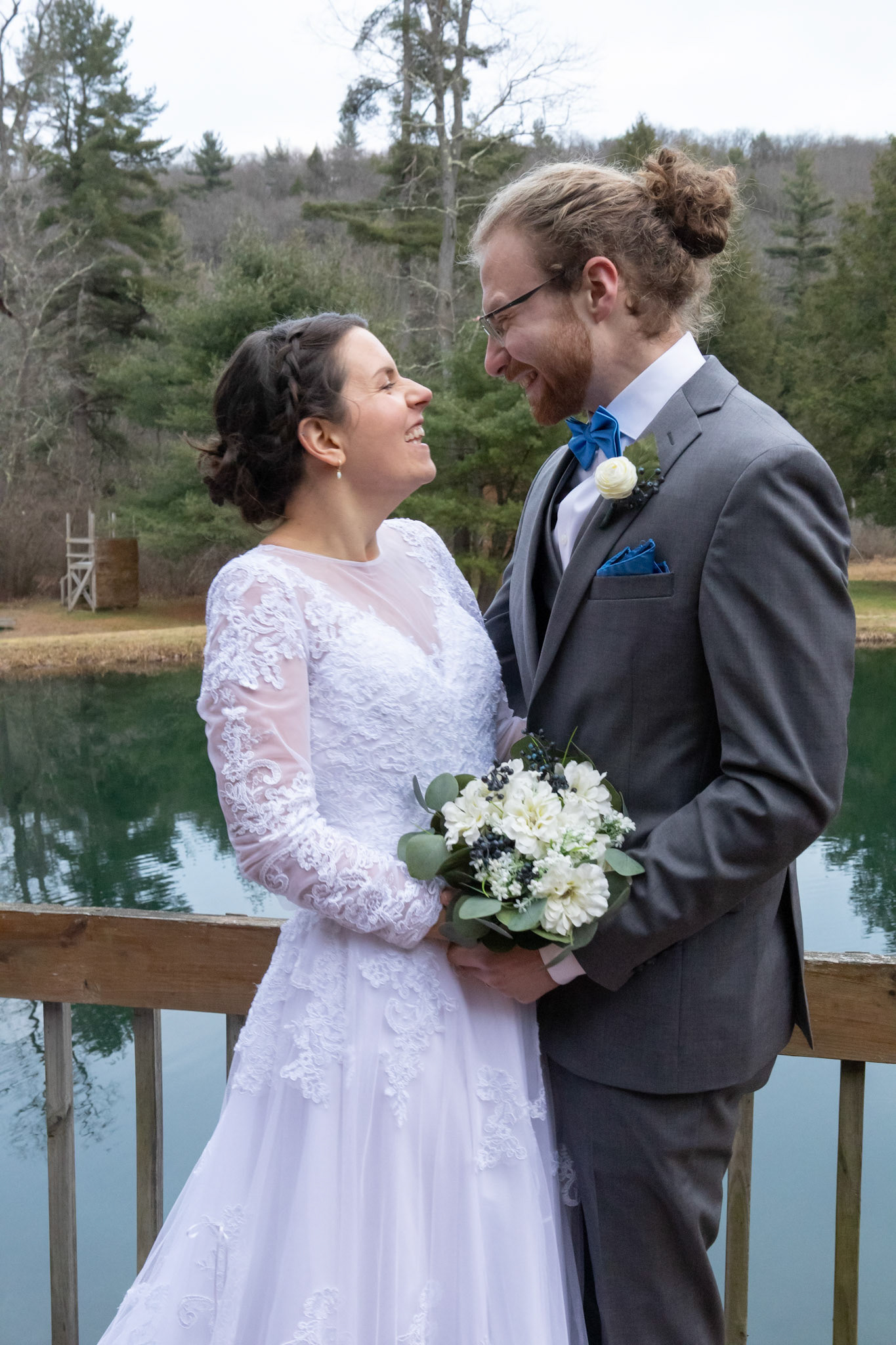 D+E:wedding photo for family friends