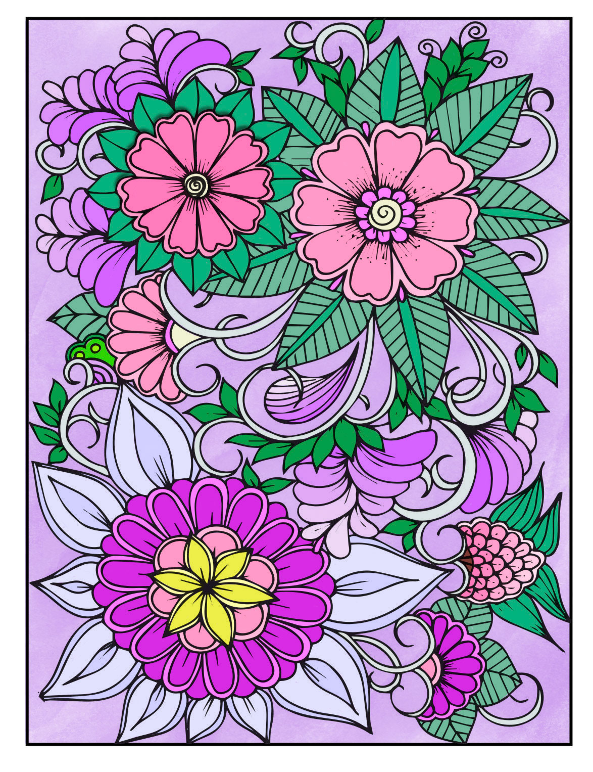 Pastel palette, experimenting with a textured background 