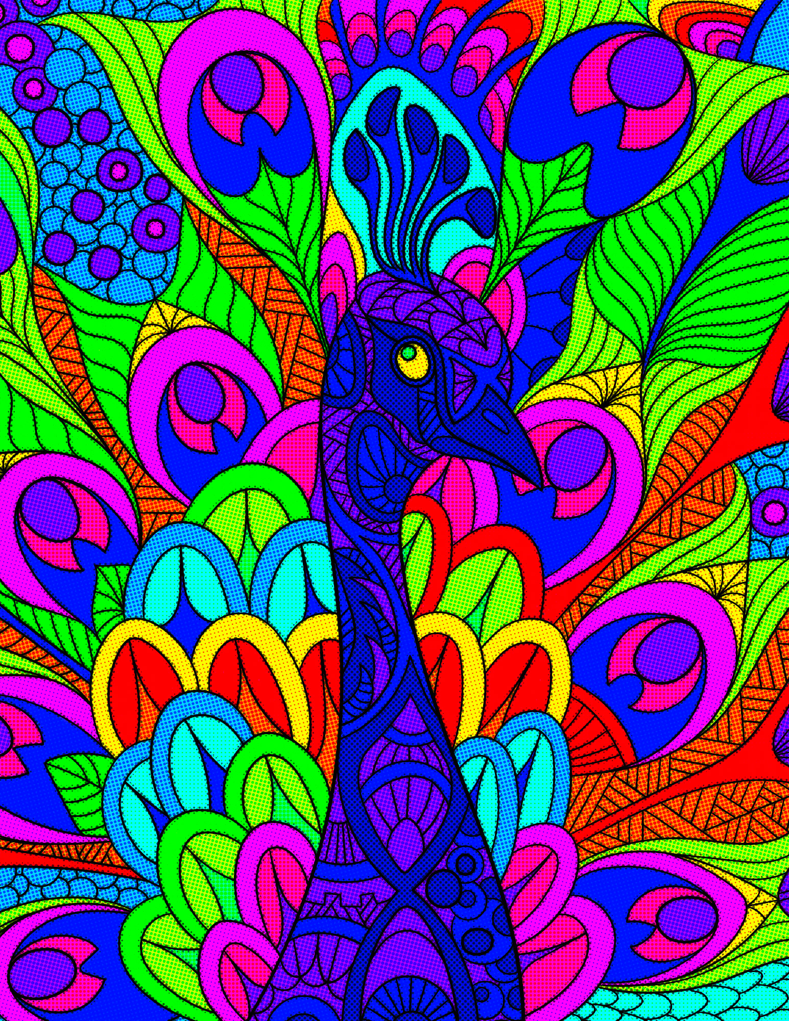 Back to the groovy 70s with my wife's favorite bird (disco chickens)