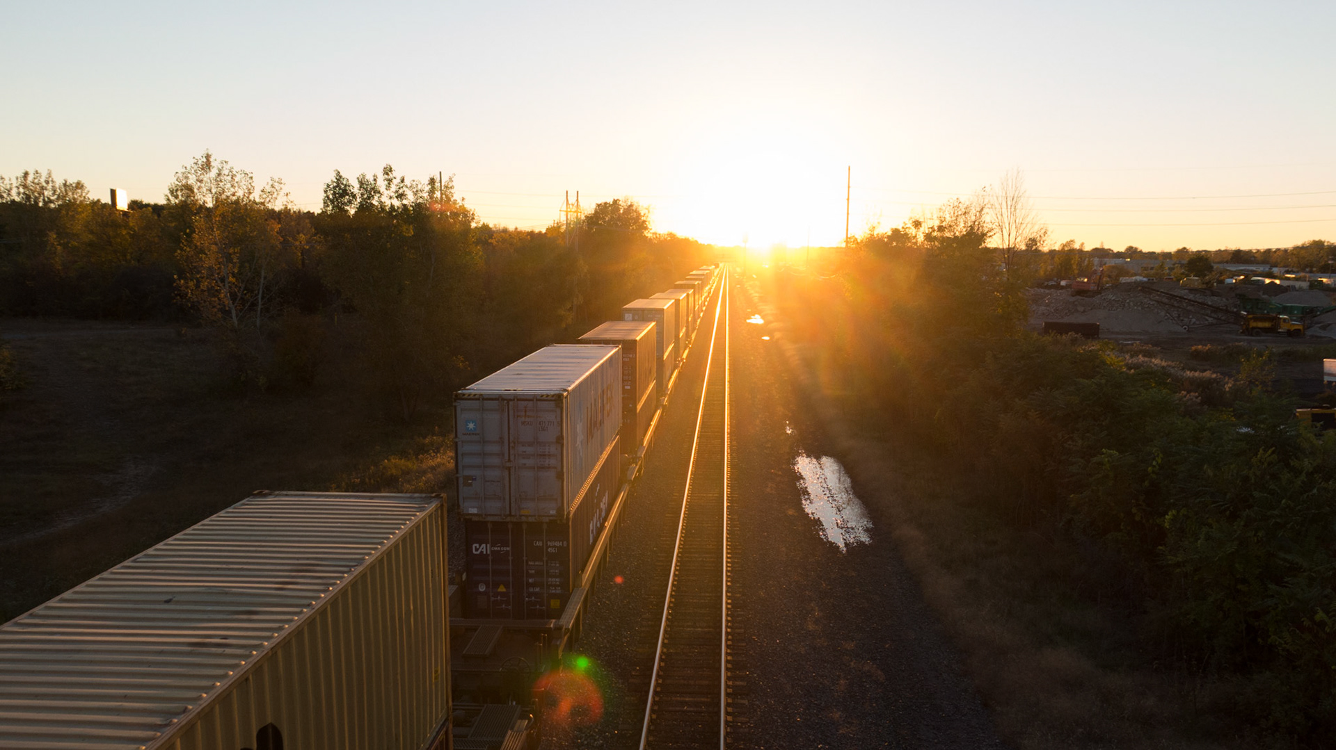 Apropos of being in the right place at the right time . . .