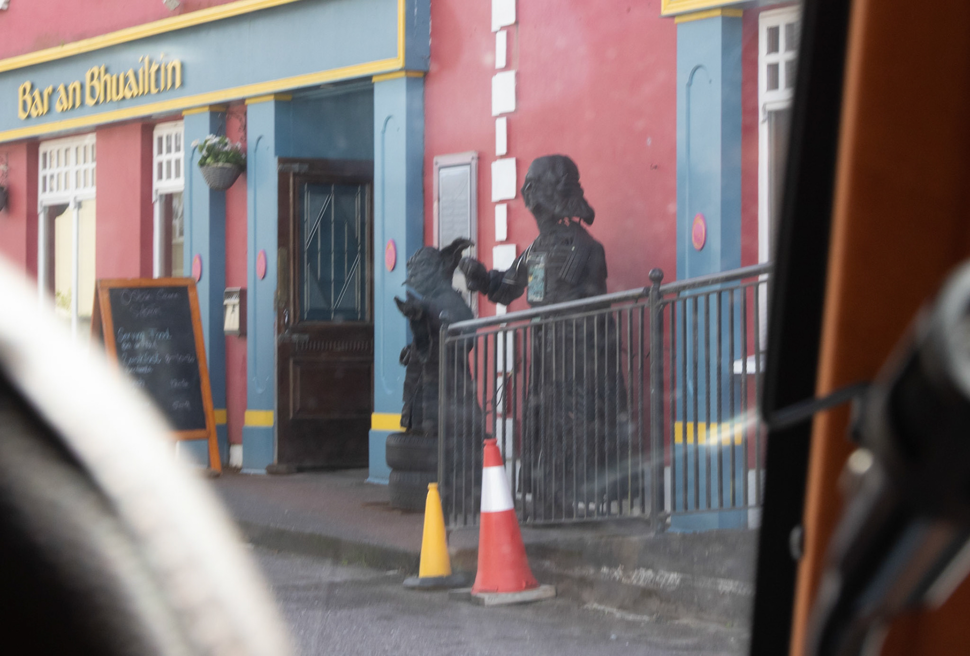 Darth Vader and Yoda in Dunurlin