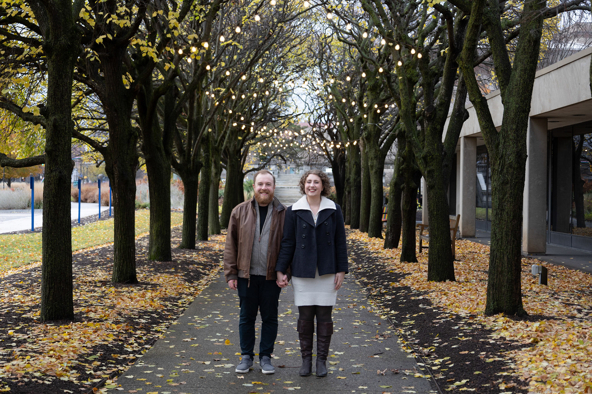 B+G: Engagement photo for family friends