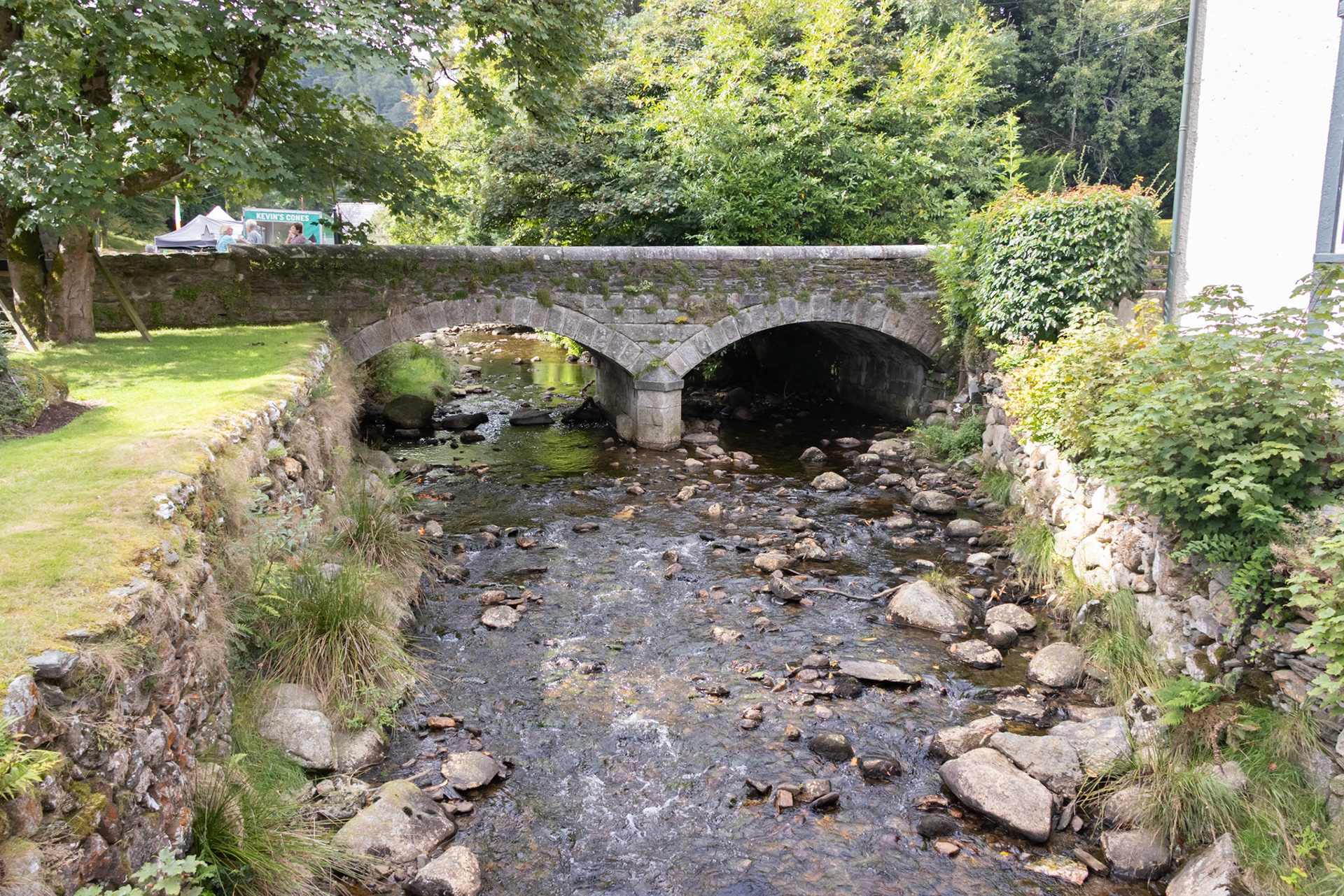 Bridge to monastic city