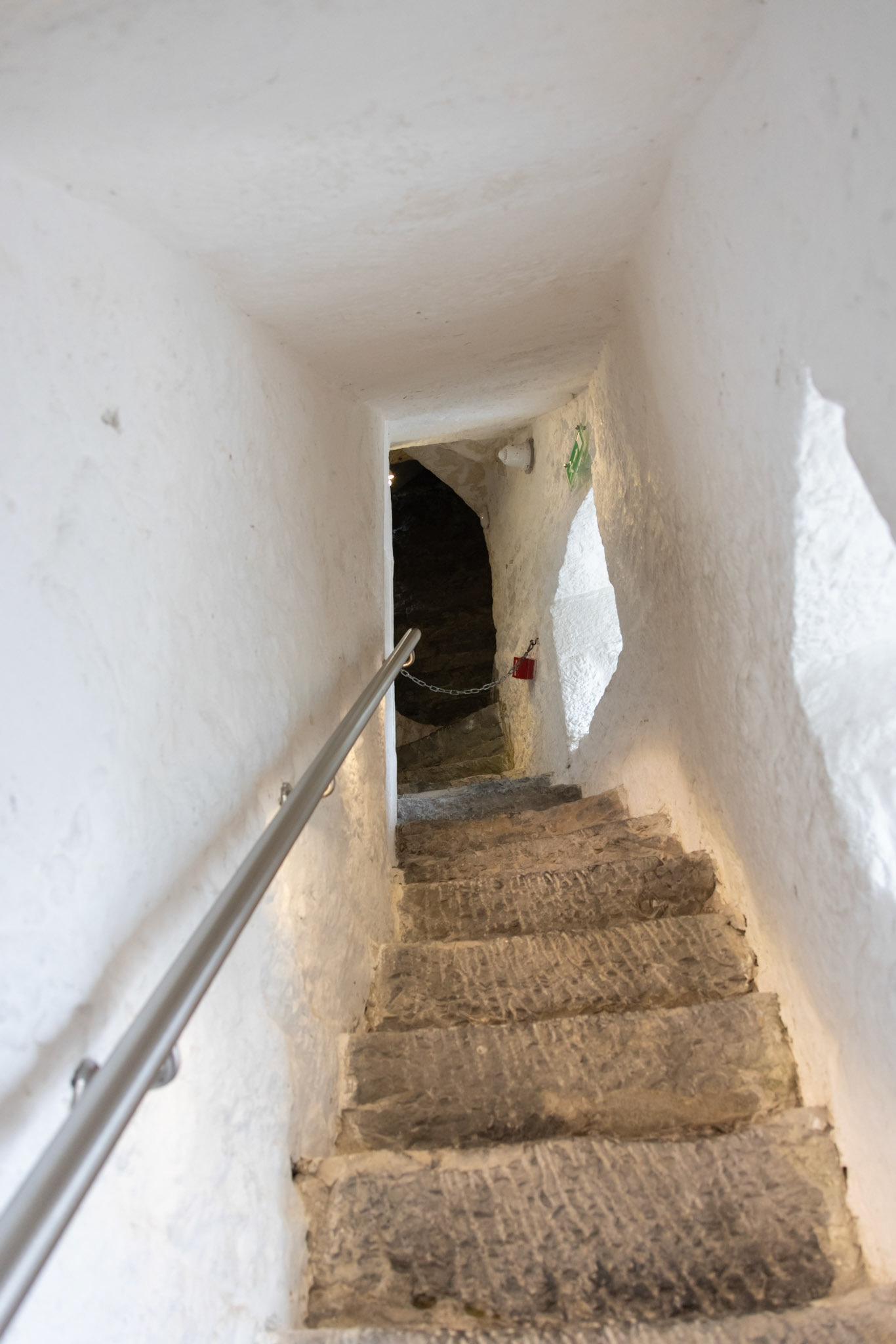 Northwest tower stairs