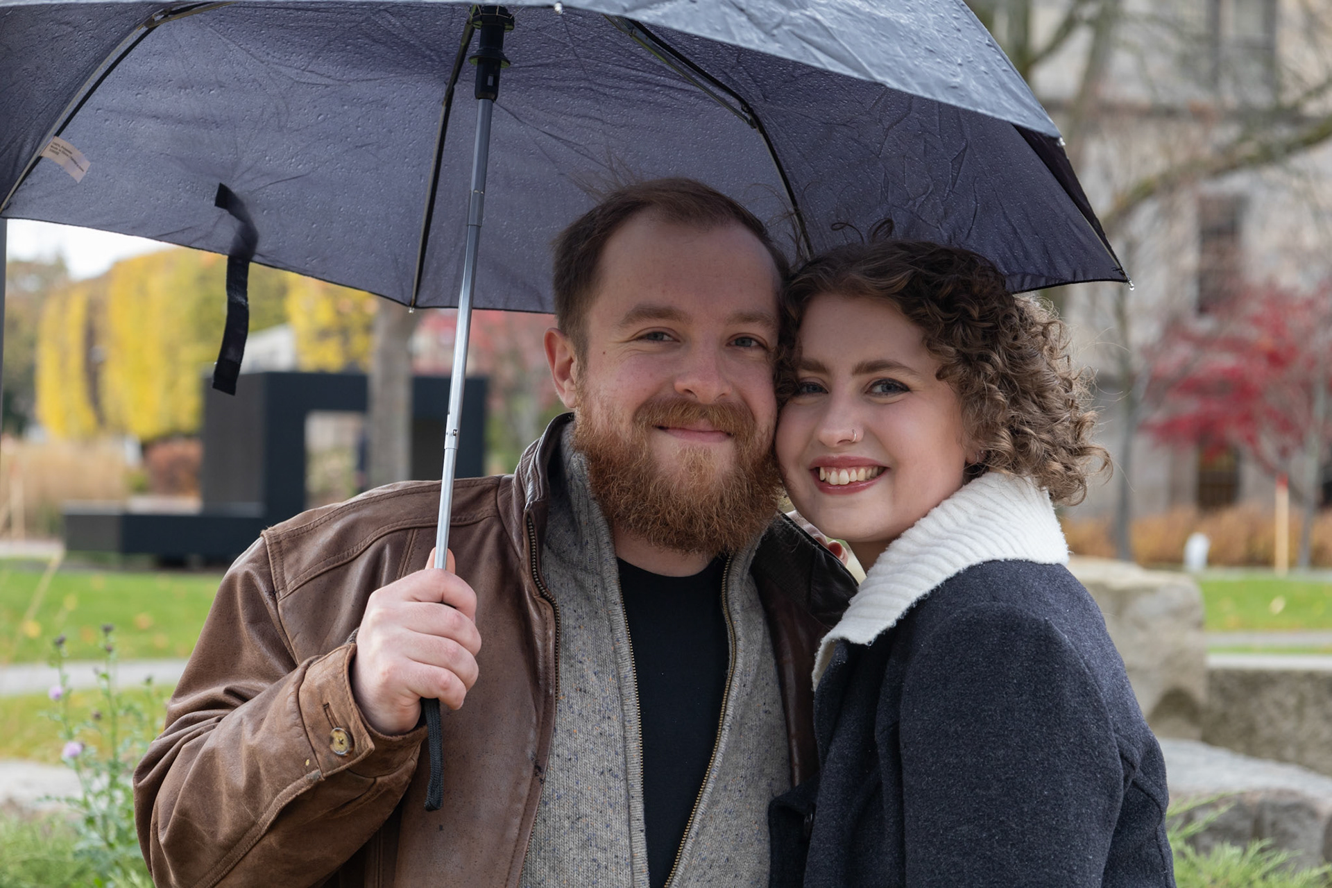 B+G: Engagement photo for family friends