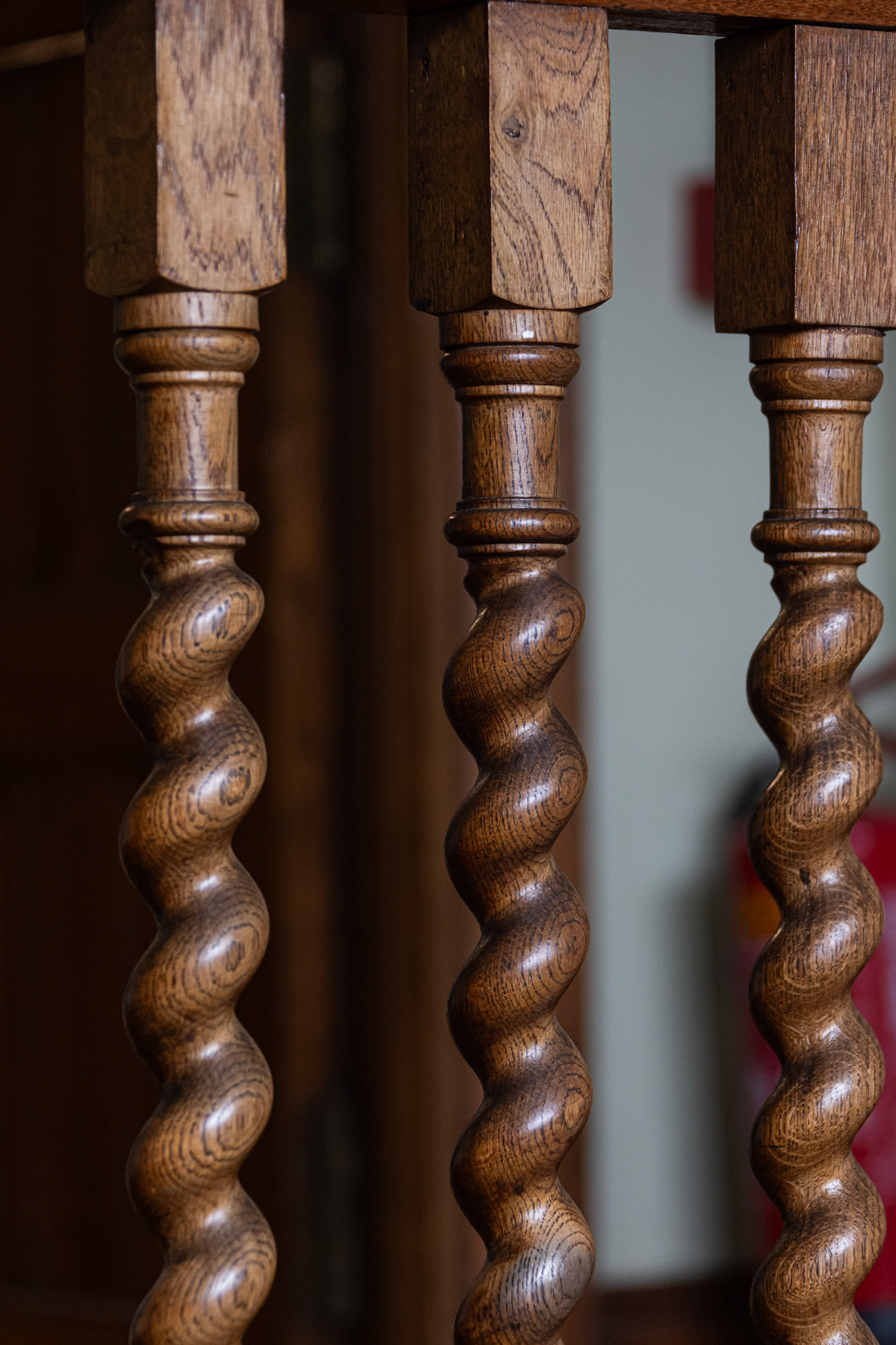 Kylemore Abbey banniester detail