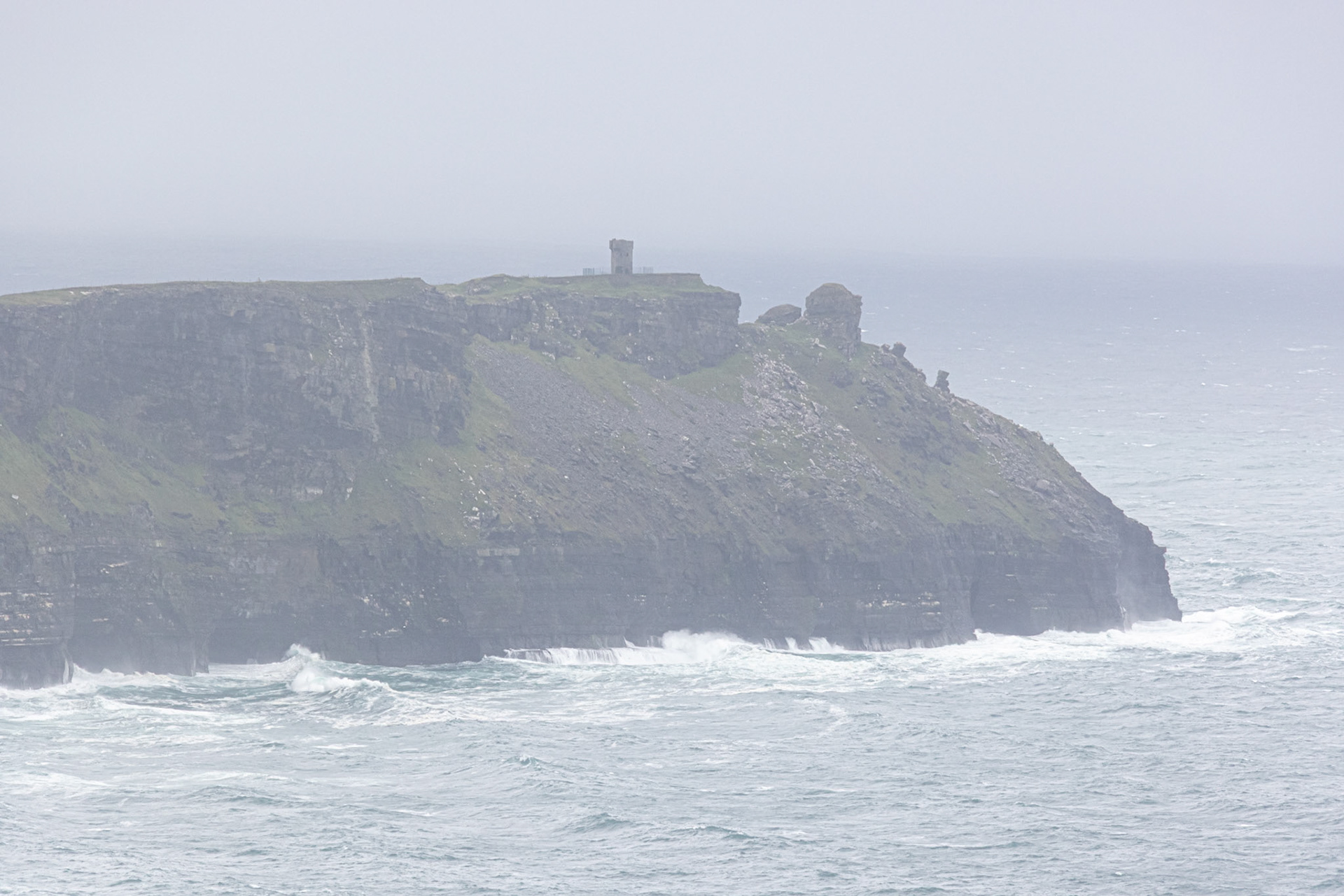 View from tower, Cliffs of Moher