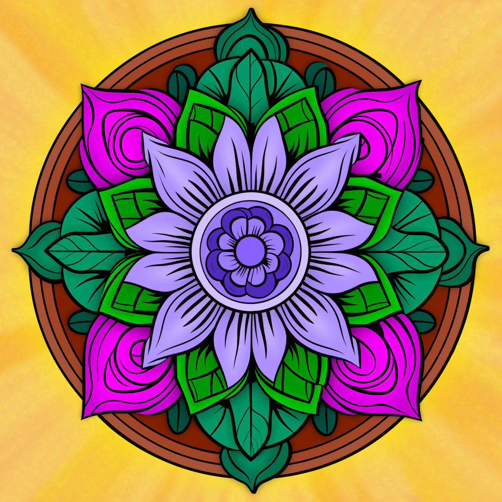 More shading and a hand-drawn background. Discovering many coloring images are AI generated and require tweaks.