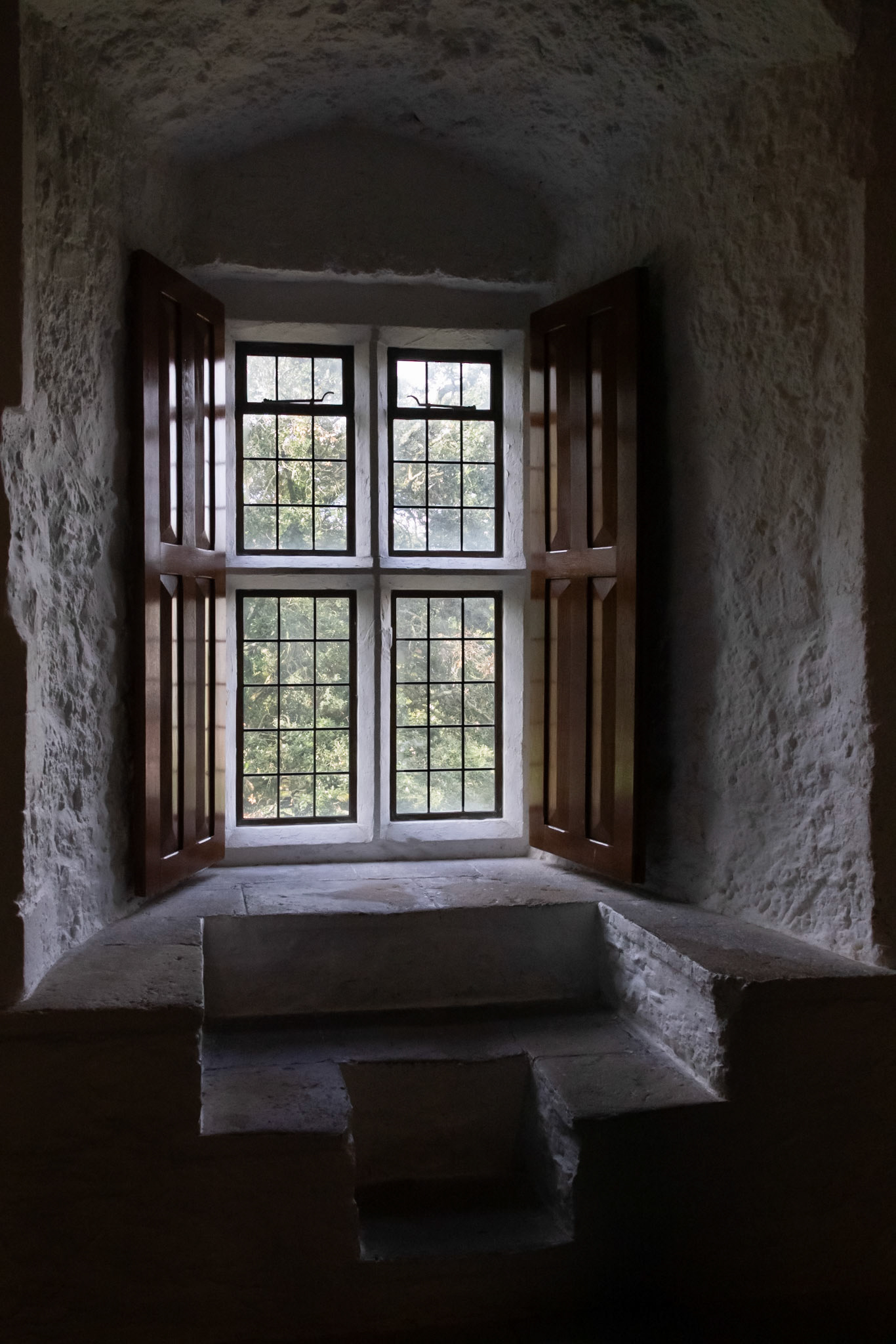 Cahir Castle window in hall