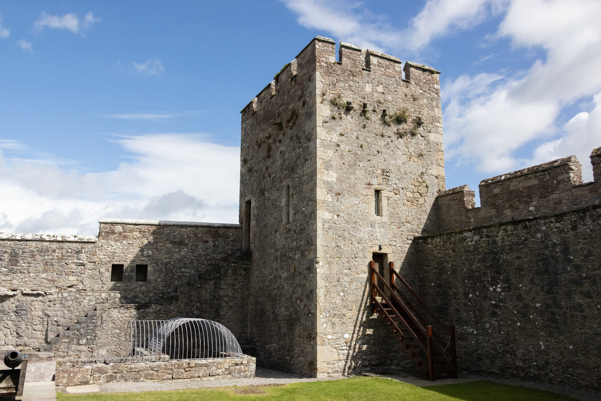 Cahir Castle northeast tower, inner ward