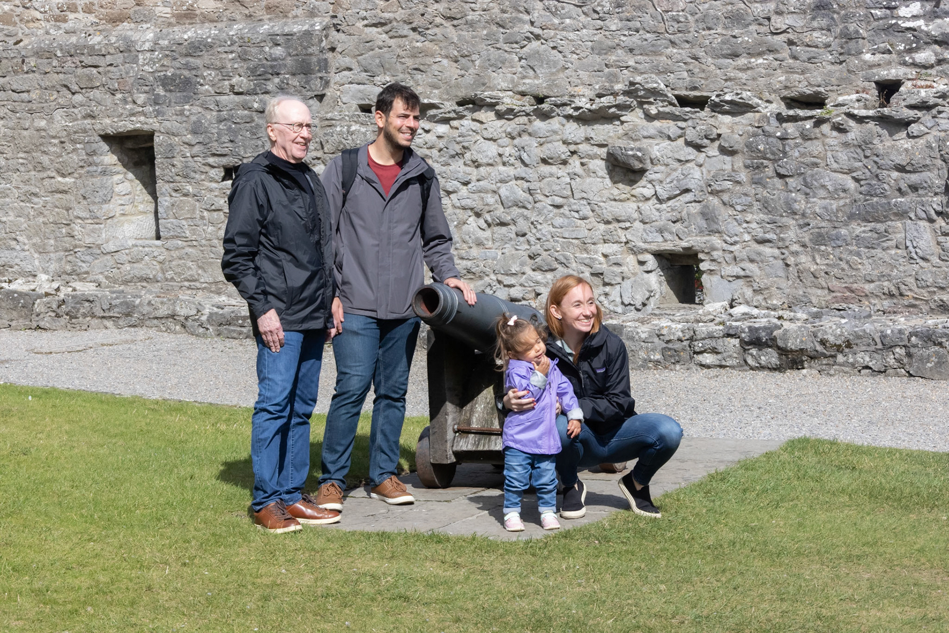 Cahir Castle inner ward