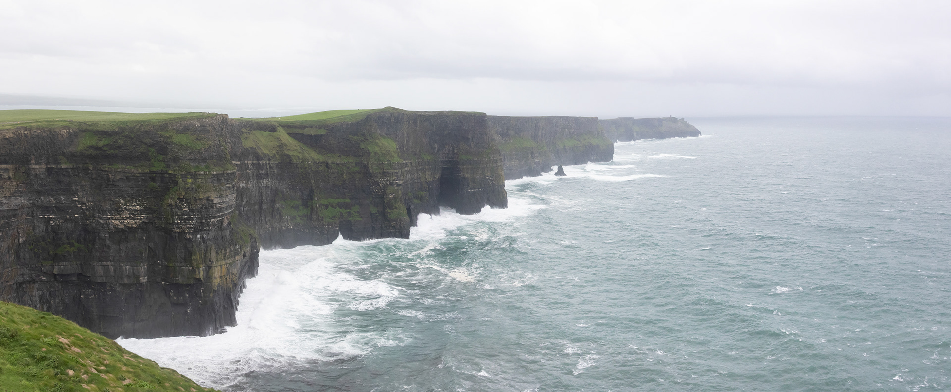 View from O'Brien's tower, Cliffs of Moher