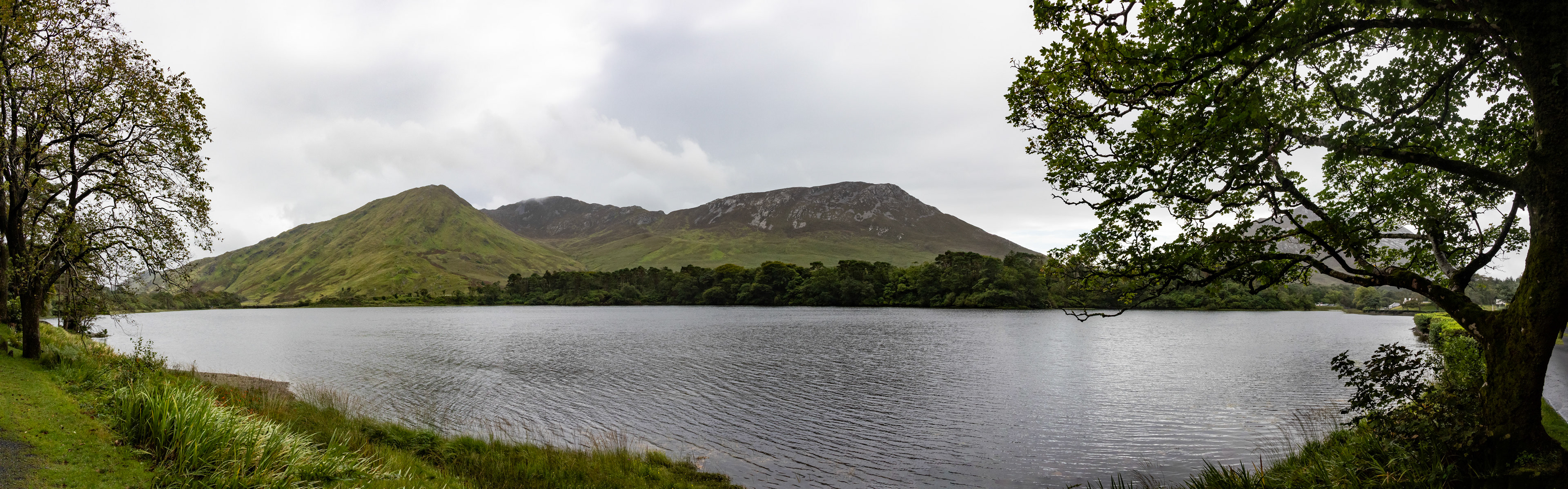 Pollacappall Lough from Kylemore Abbey
