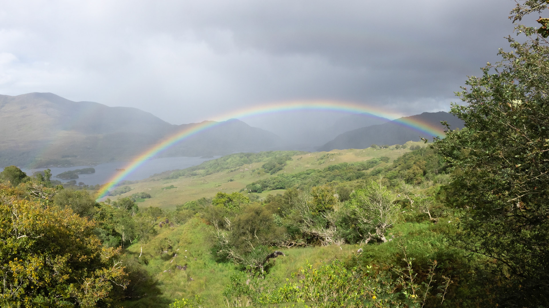 Rainbow lookout between Sneem and Killarney