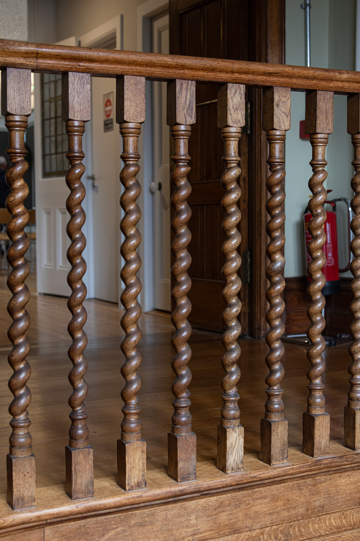 Kylemore Abbey banniester detail