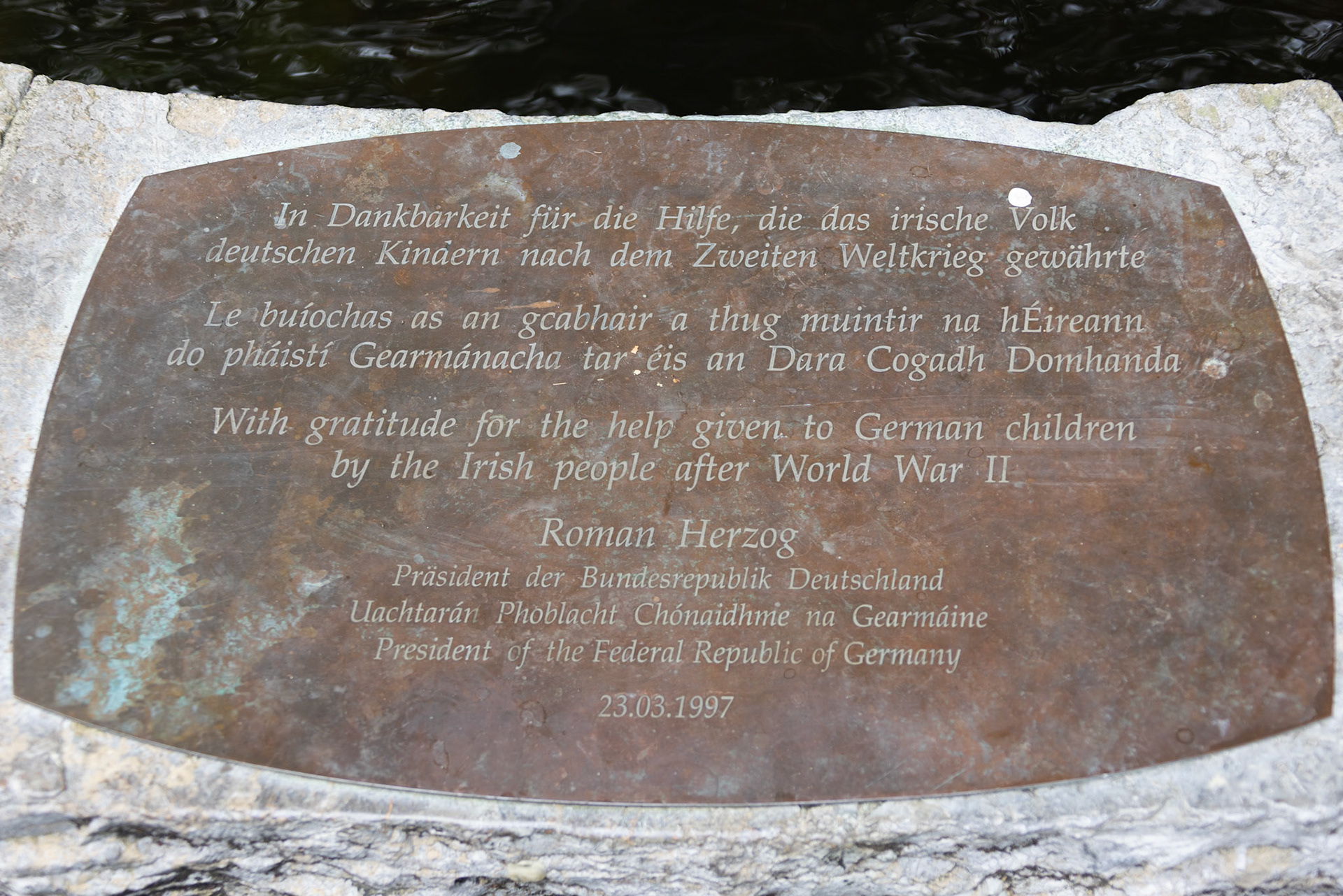 The Three Fates fountain at St Stephen's Green