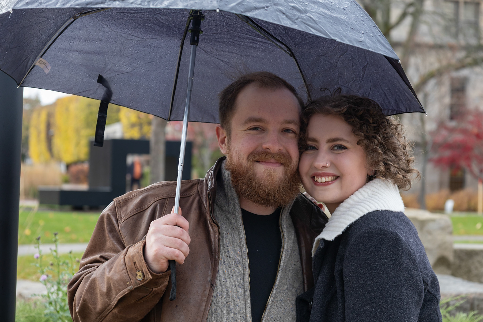 B+G: Engagement photo for family friends
