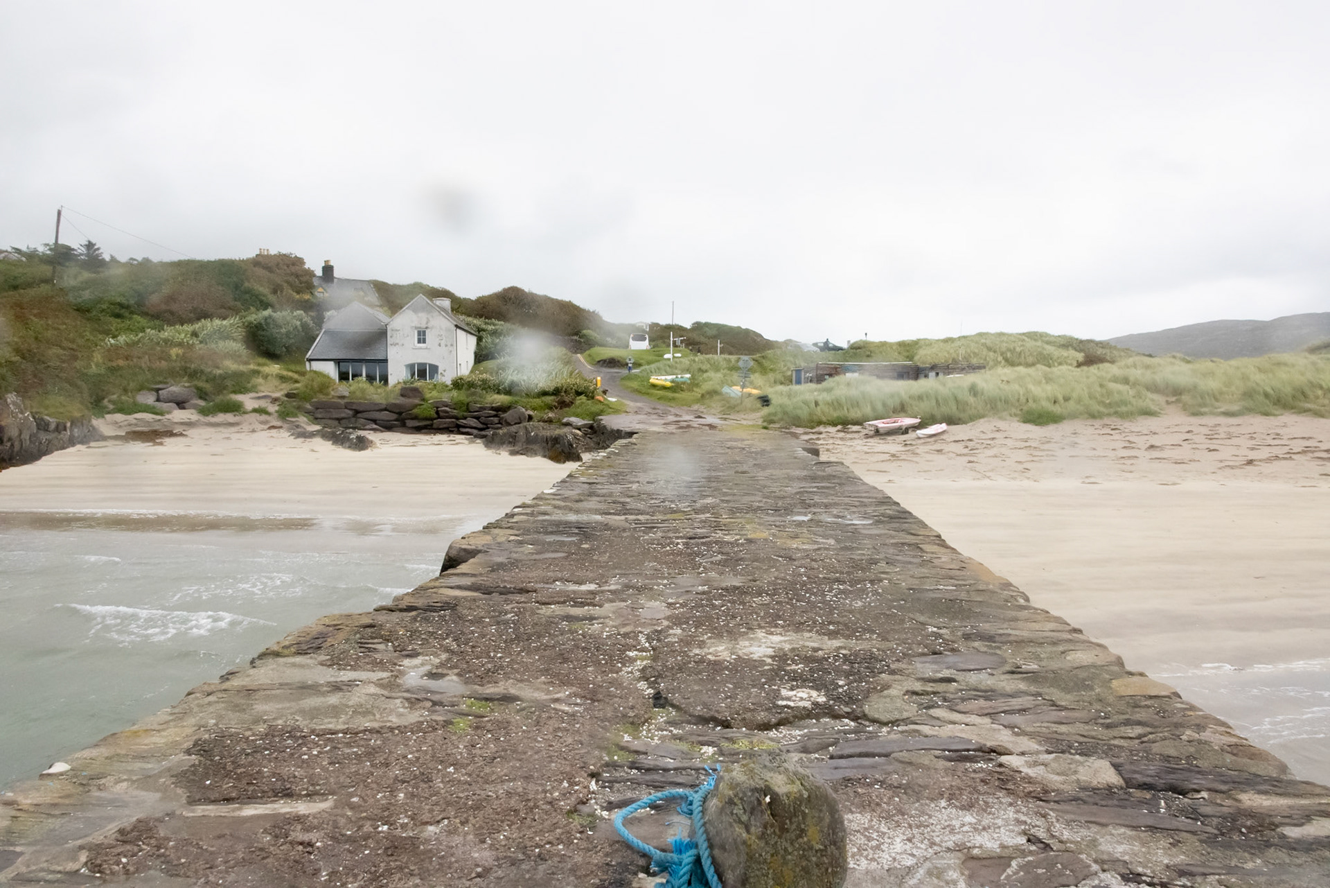 This was more about the experience than the image. I was the only one on the tour crazy enough to go out to the edge of the pier in 30 mph winds. I made sure I knew exactly where my feet were before I took the shot of the steps.