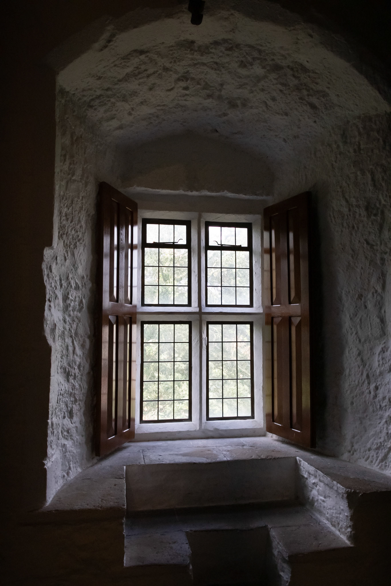 Cahir Castle window in hall
